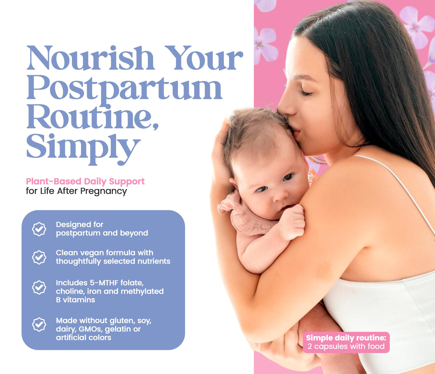 STORGE MOTHERHOOD Elara Prenatal & Postpartum Vitamins, Capsule, 60