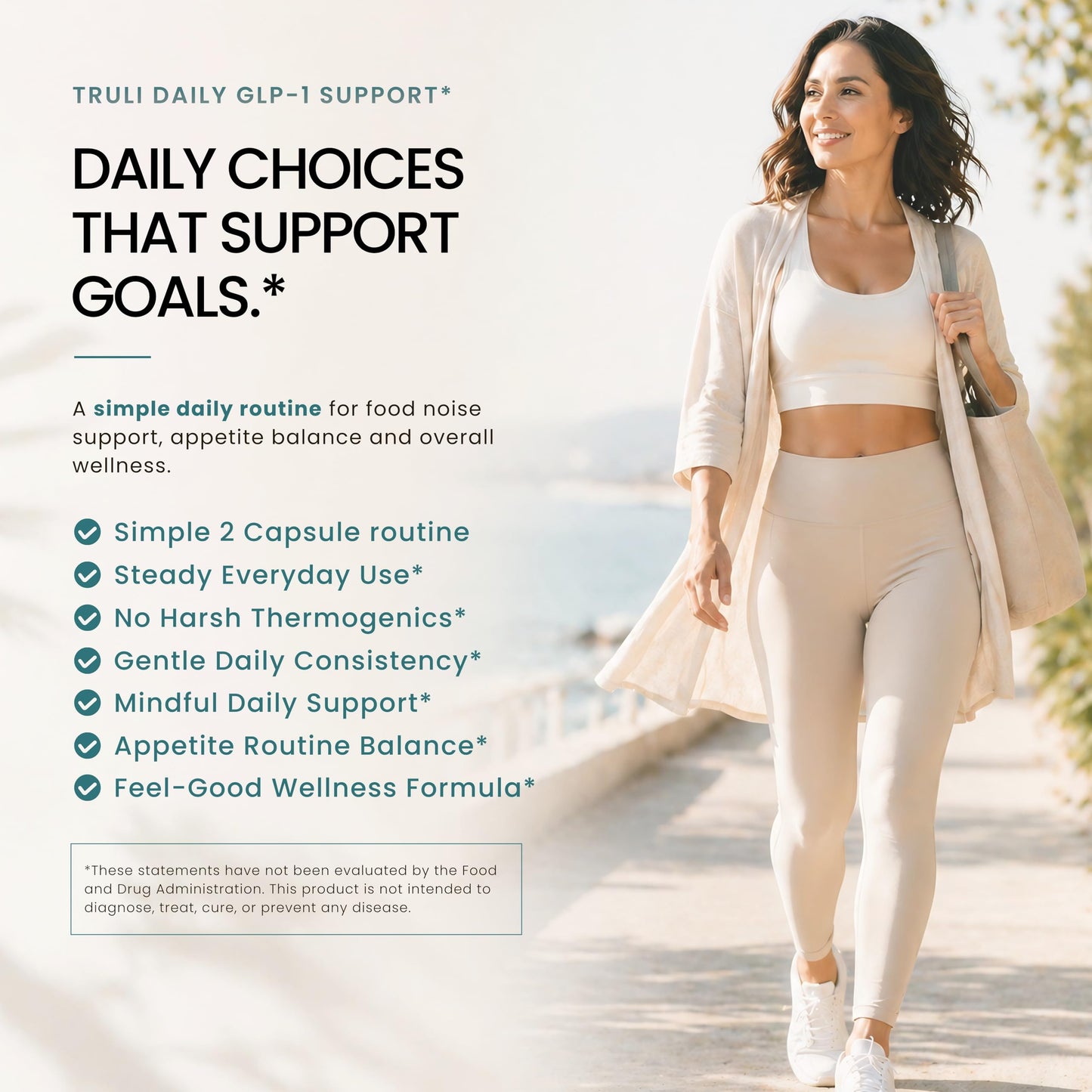TxCB GLP-1 Supplement for Women & Men – GLP1 Daily Wellness, Appetite & Weight Management Support – Non-Stimulant Capsules, 60 Capsules