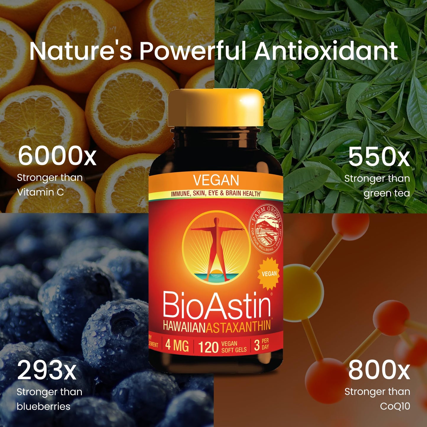 Nutrex Hawaii BioAstin Hawaiian Astaxanthin Softgel 120