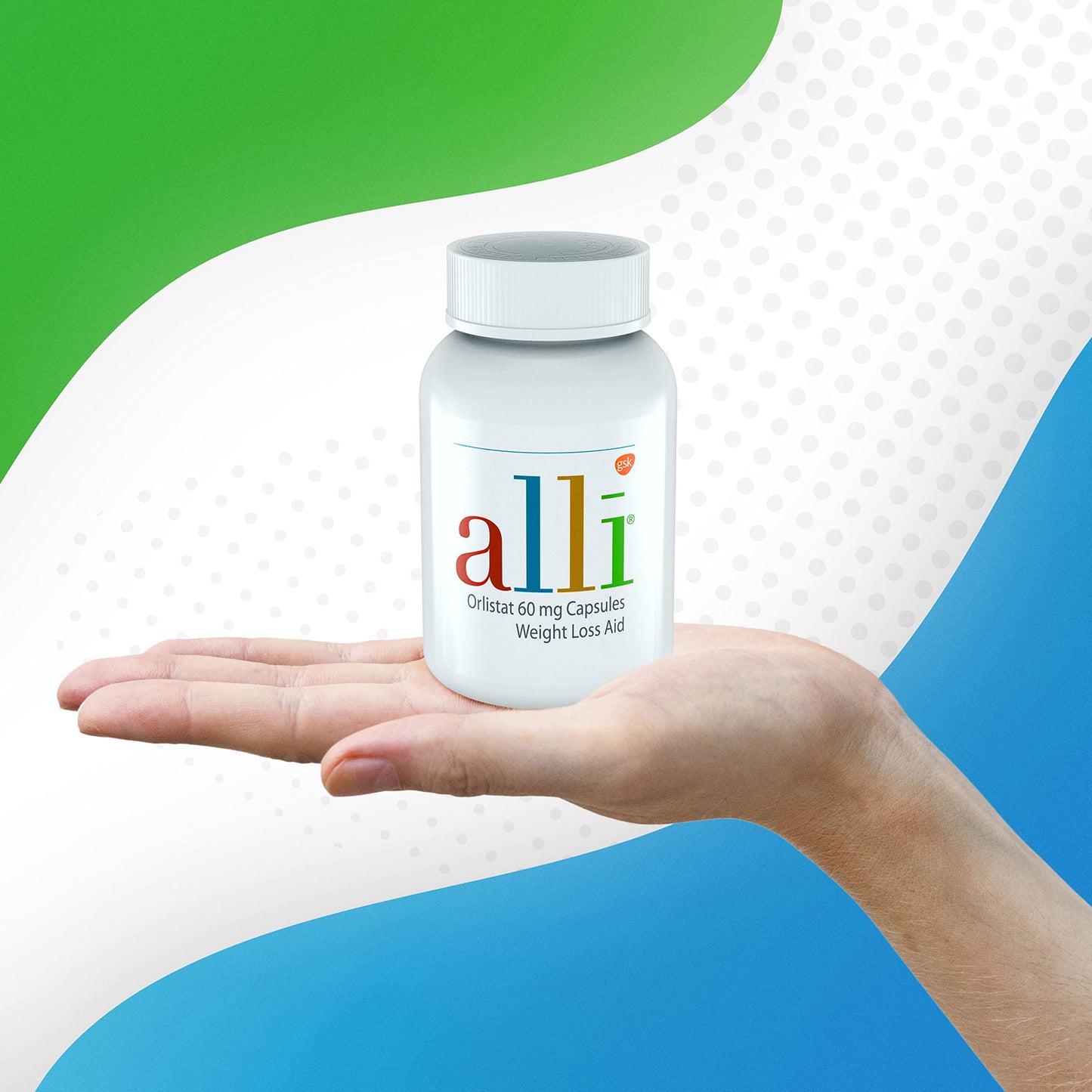 alli Weight Loss Diet Pills Orlistat 60 mg Capsules, 120 Count