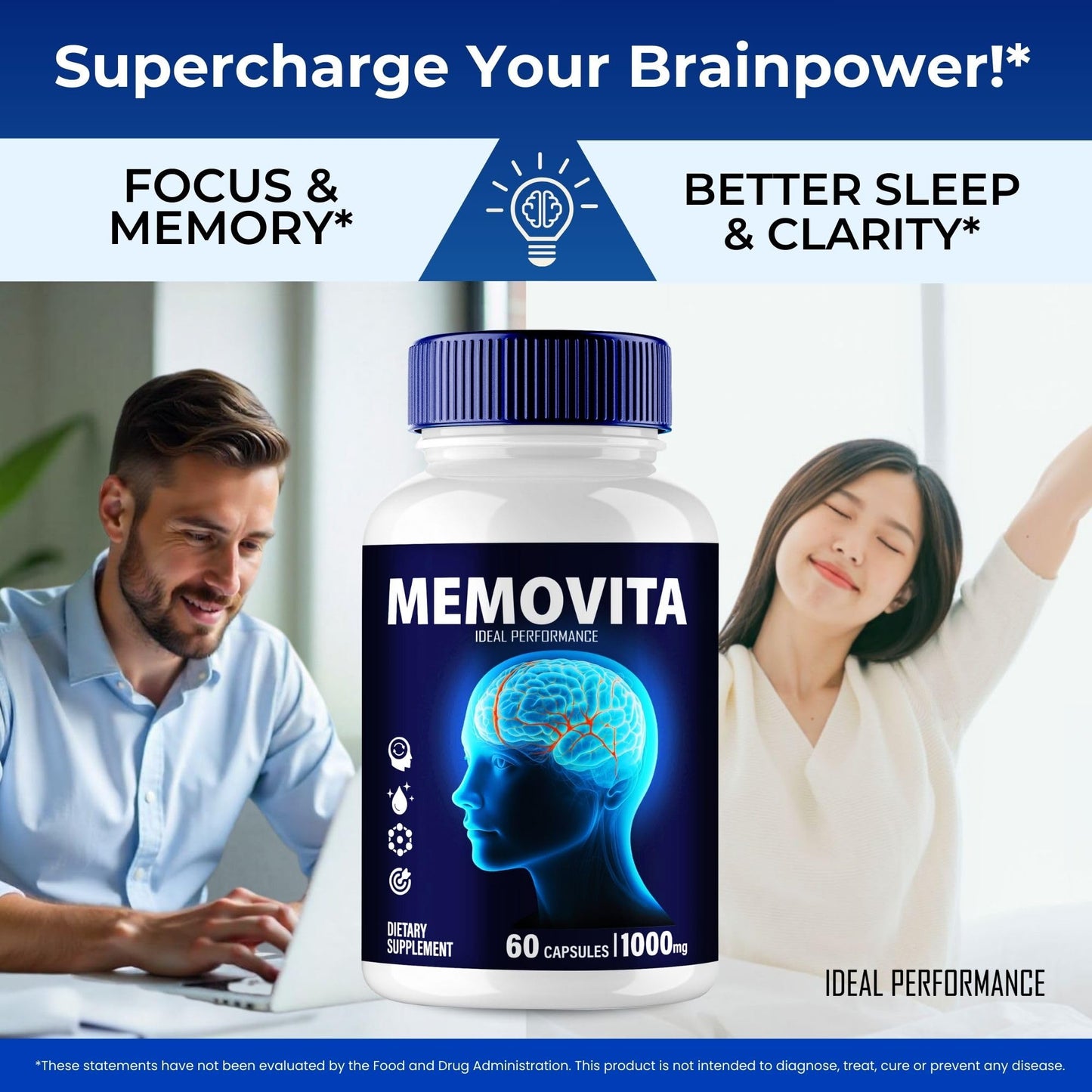 IDEAL PERFORMANCE Memovita Capsules 300 Capsules
