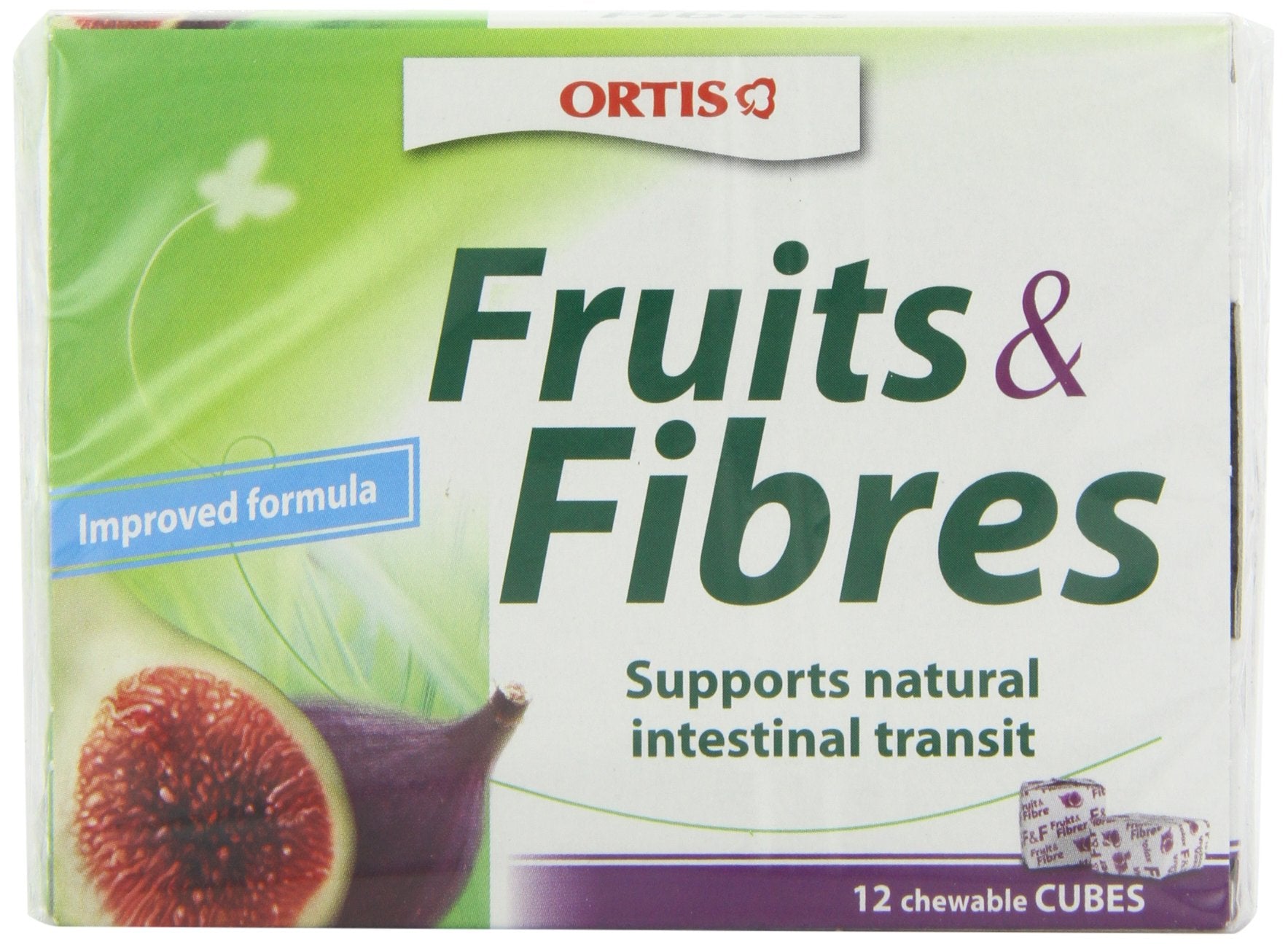 Ortis Digestive Health Fruits & Fibres Easy Chewable 4.23 oz