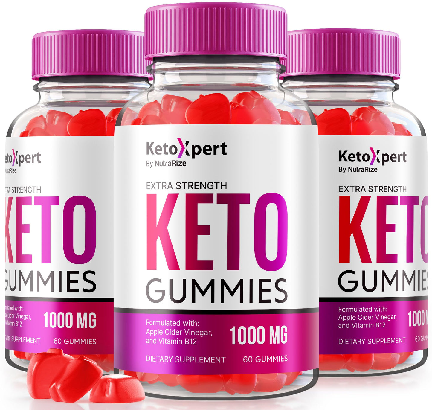 NutraRize KetoXpert Keto Gummies Gummy 180 Count