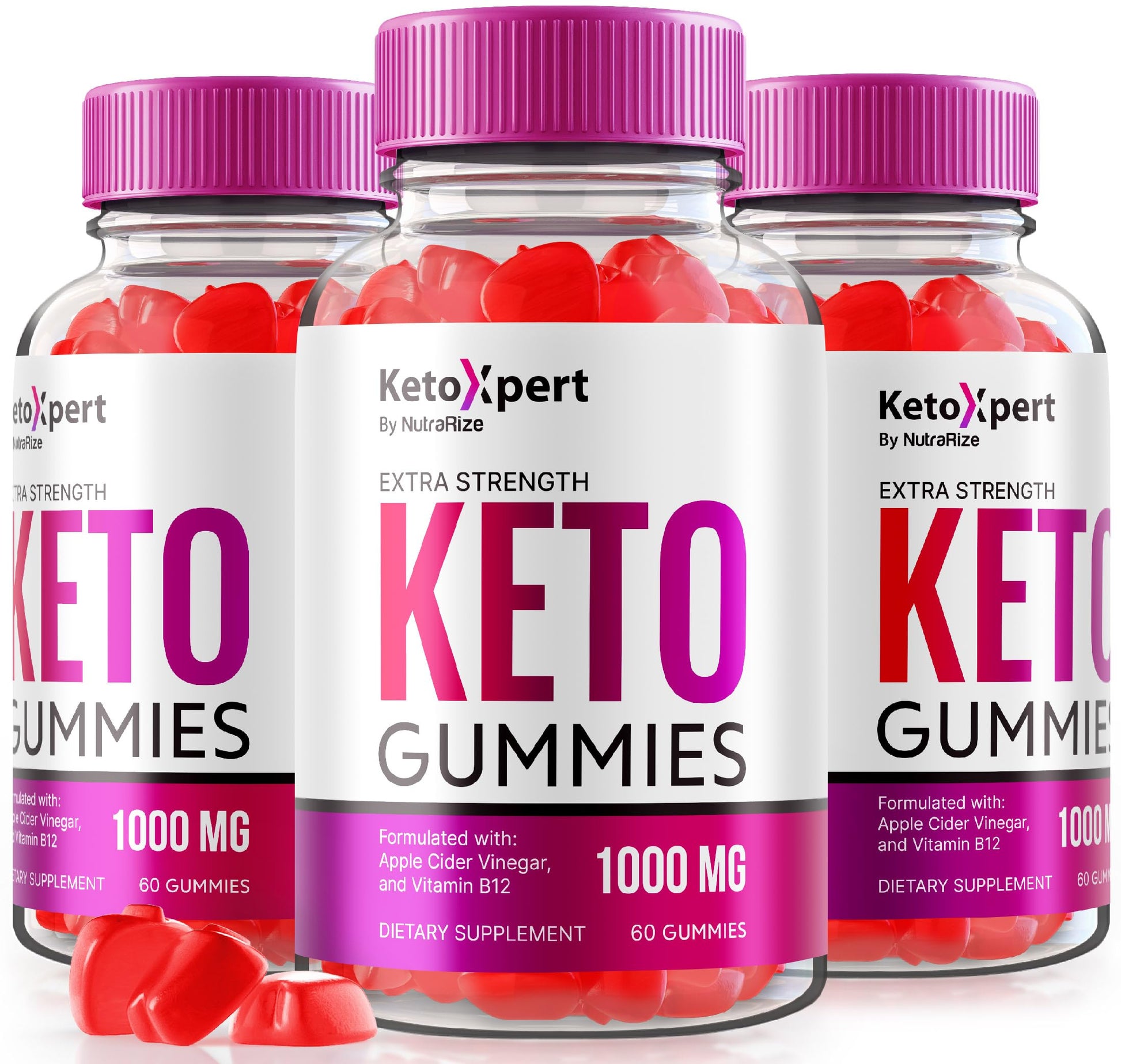 NutraRize KetoXpert Keto Gummies Gummy 180 Count