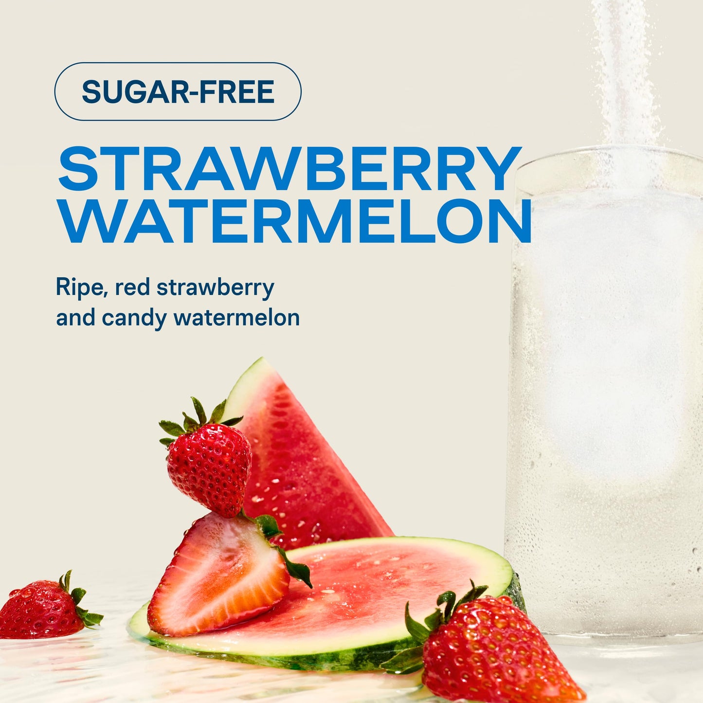 Liquid I.V. Sugar Free Electrolytes Strawberry Watermelon Powder 6.41 Ounce
