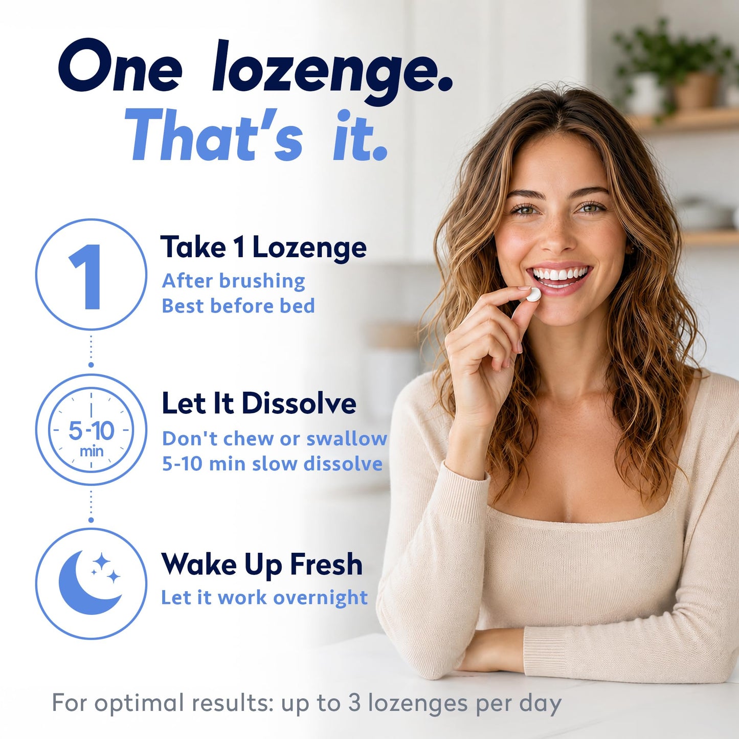 OraTicx Teeth & Gums Oral Probiotics Lozenge 60