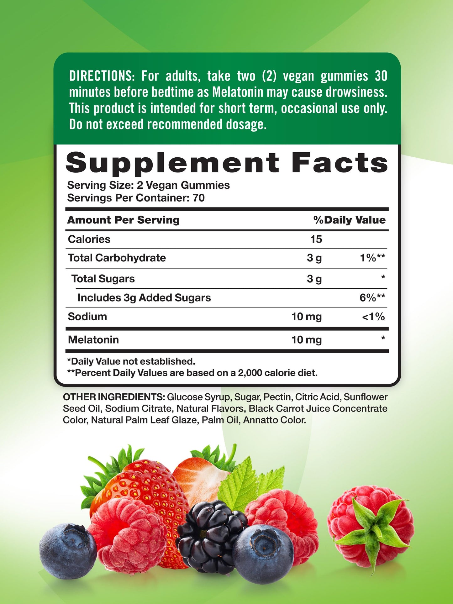 Nature's Truth Melatonin Gummies 140 Count