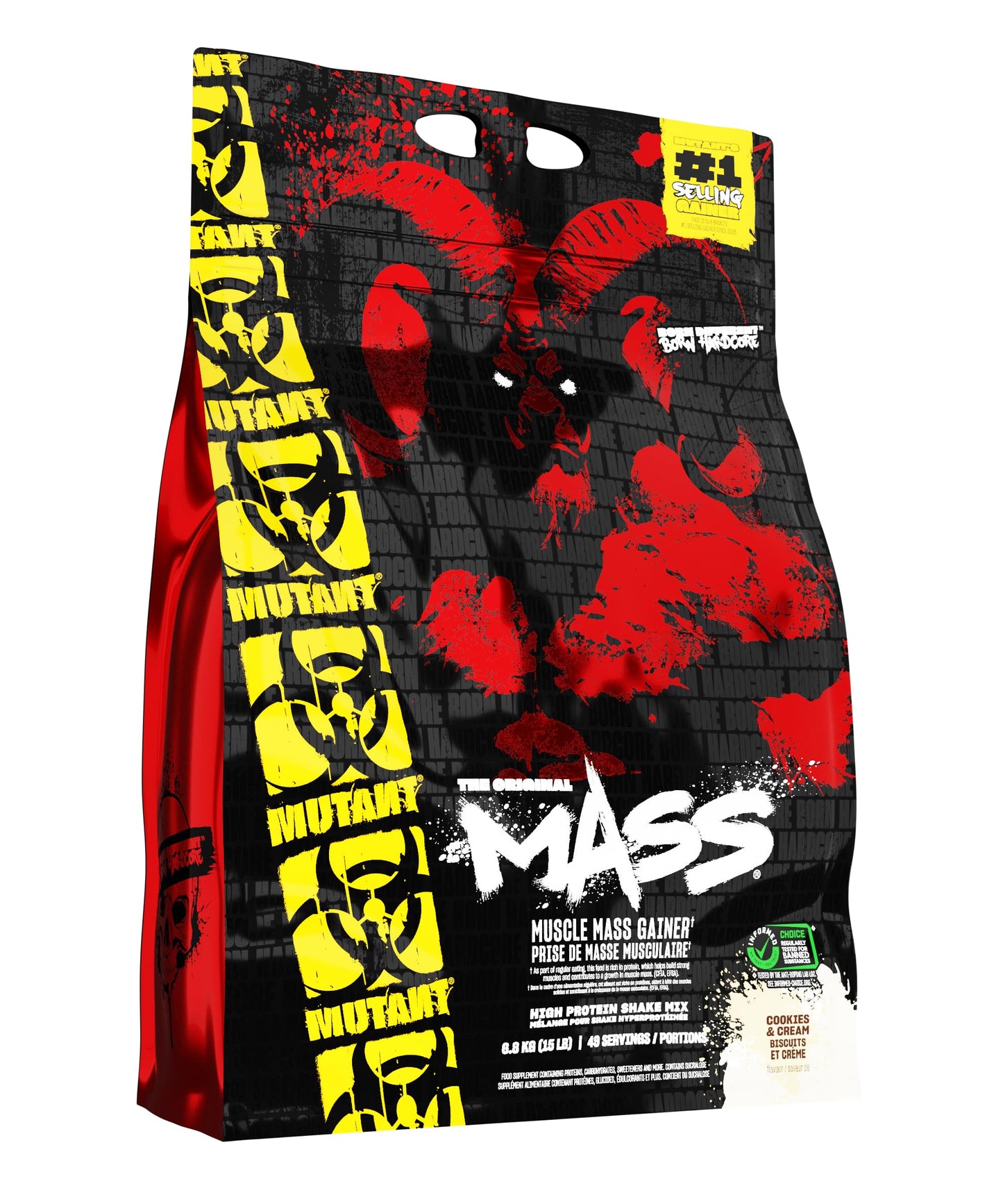 Mutant Mass Weight Gainer Protein Powder 240 Servings