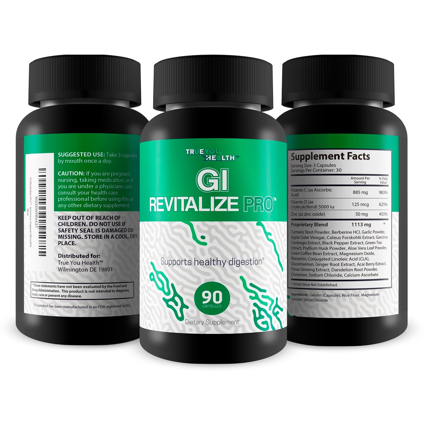 True You Health GI Revitalize Pro Capsule 1 Count
