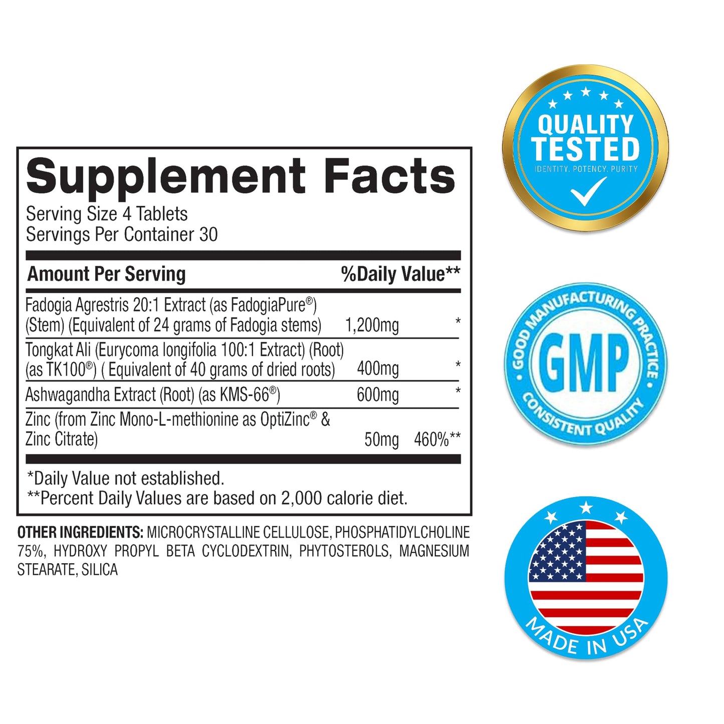 BPI Sports Best Test Testosterone Booster Capsule 1 Count