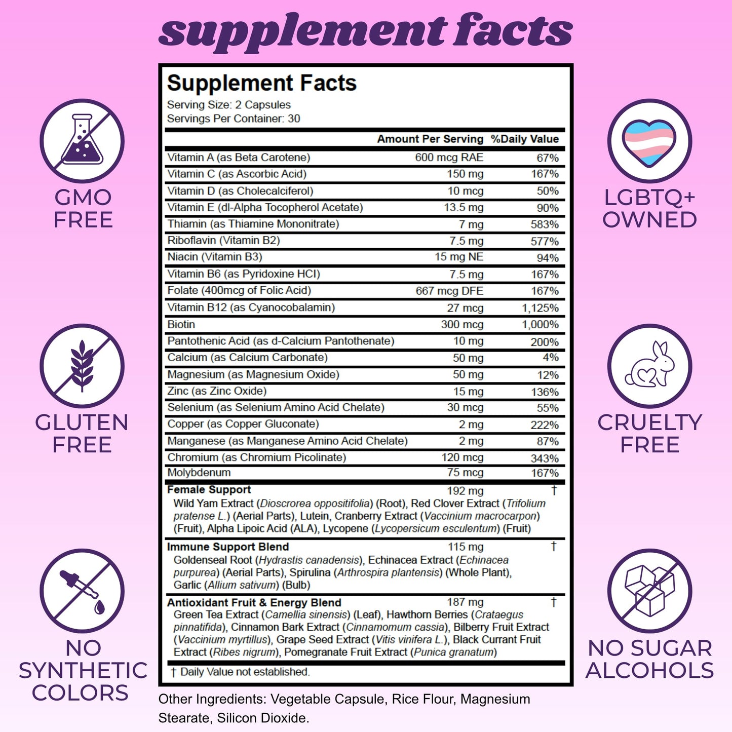 Generic Feminify HRT+ for Estrogen Tablets, 60 Tablets