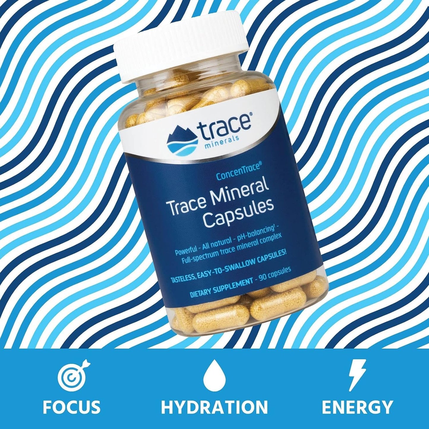 Trace Minerals ConcenTrace Capsules 90 Count
