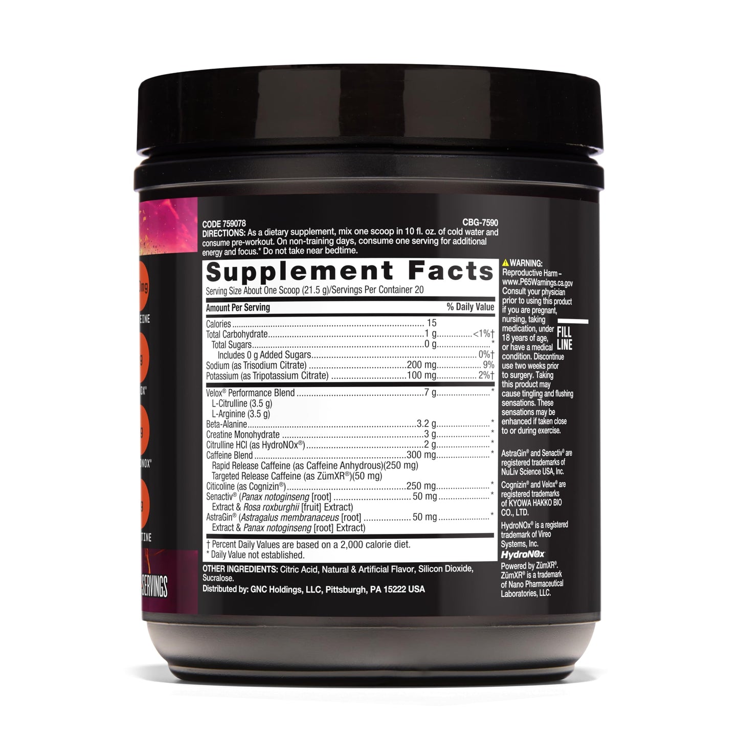 BEYOND RAW LIT AF V2 Pre-Workout - Gummy Shark Powder 15.2 Ounce