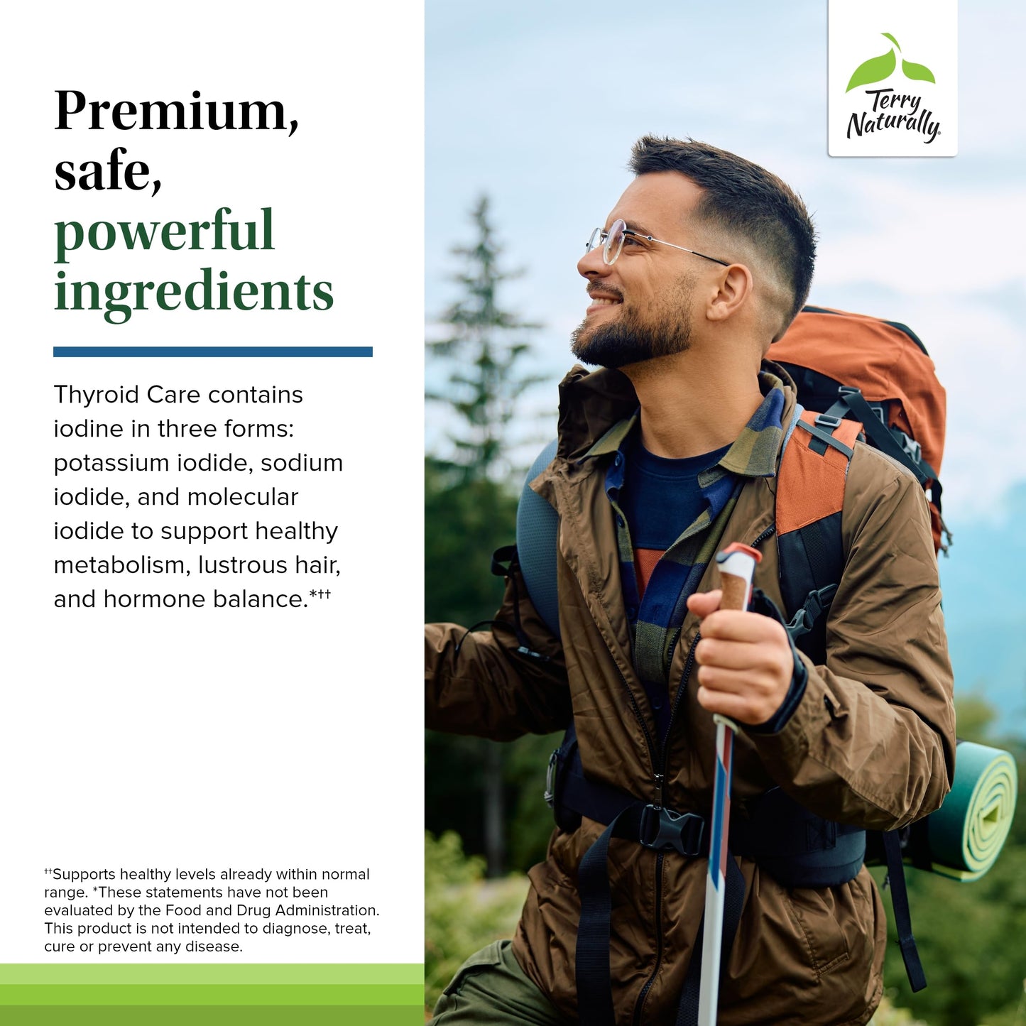 Terry Naturally Thyroid Care Thyroid Health Capsules 240