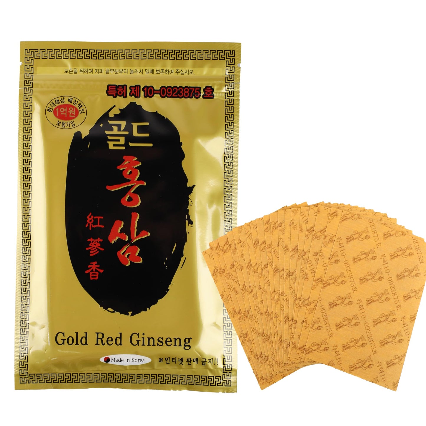 The Joah Korean Red Ginseng Warming Patches 120 Tablets