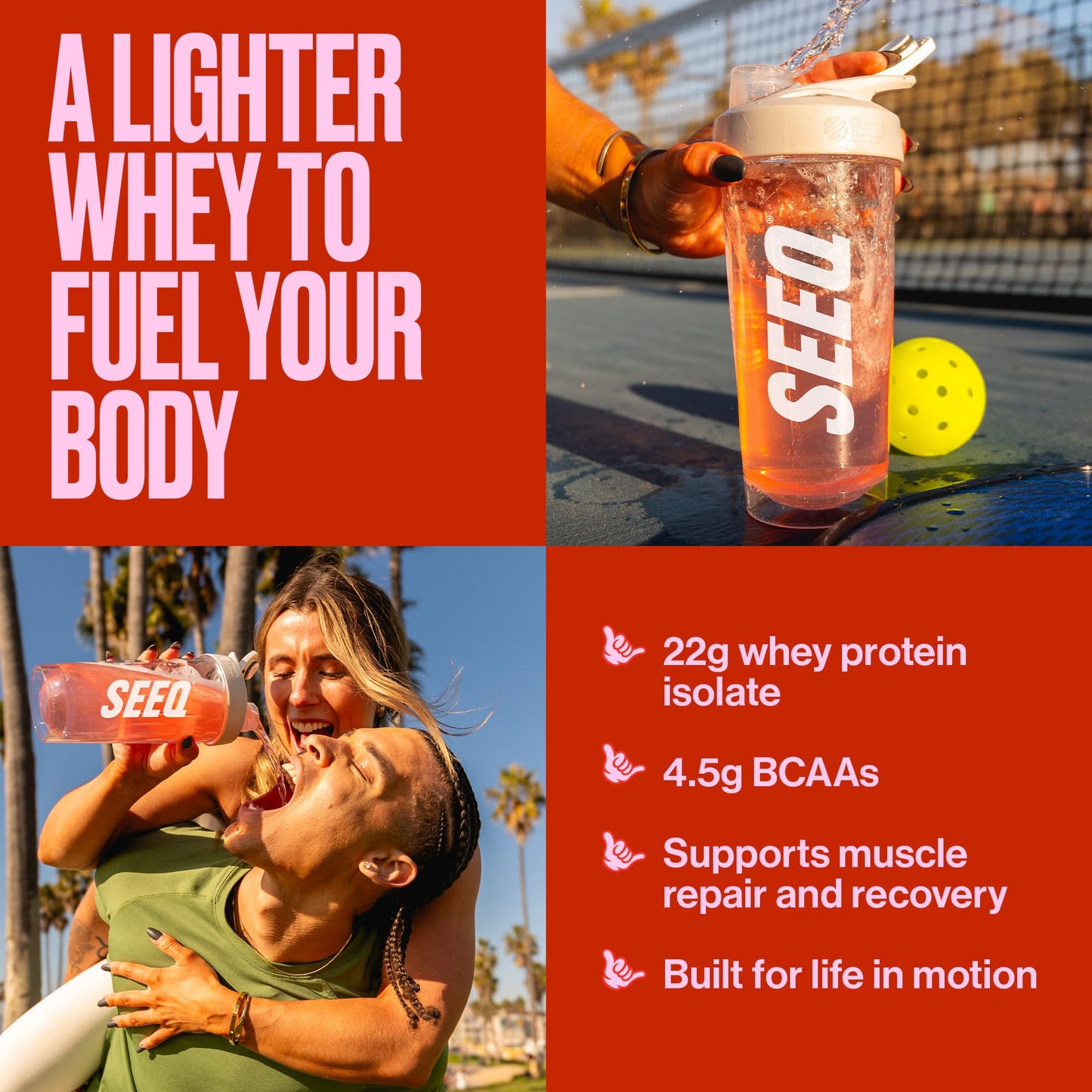 SEEQ Clear Protein Powder 22 Servings