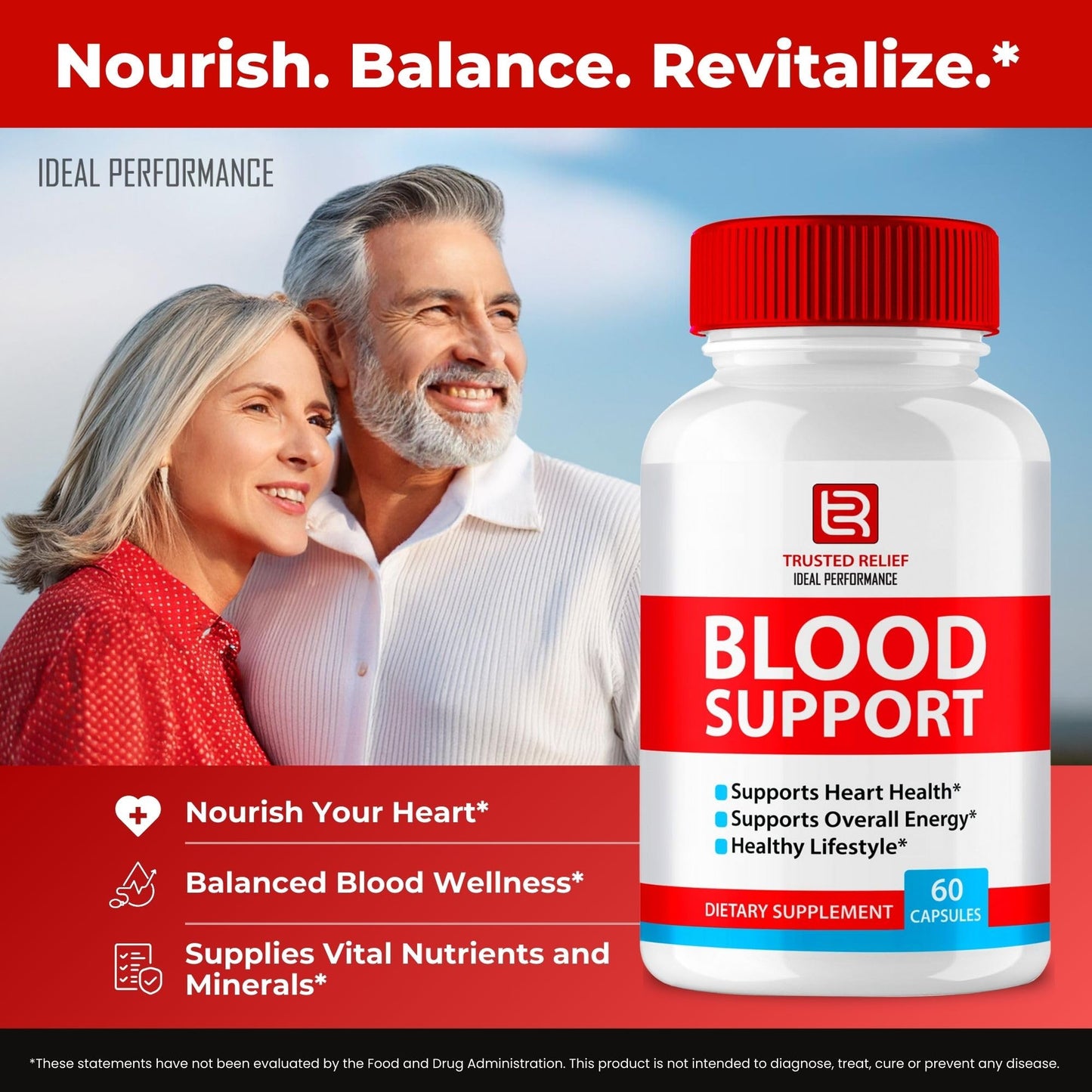 IDEAL PERFORMANCE Trusted Relief Capsules, 60 Capsules