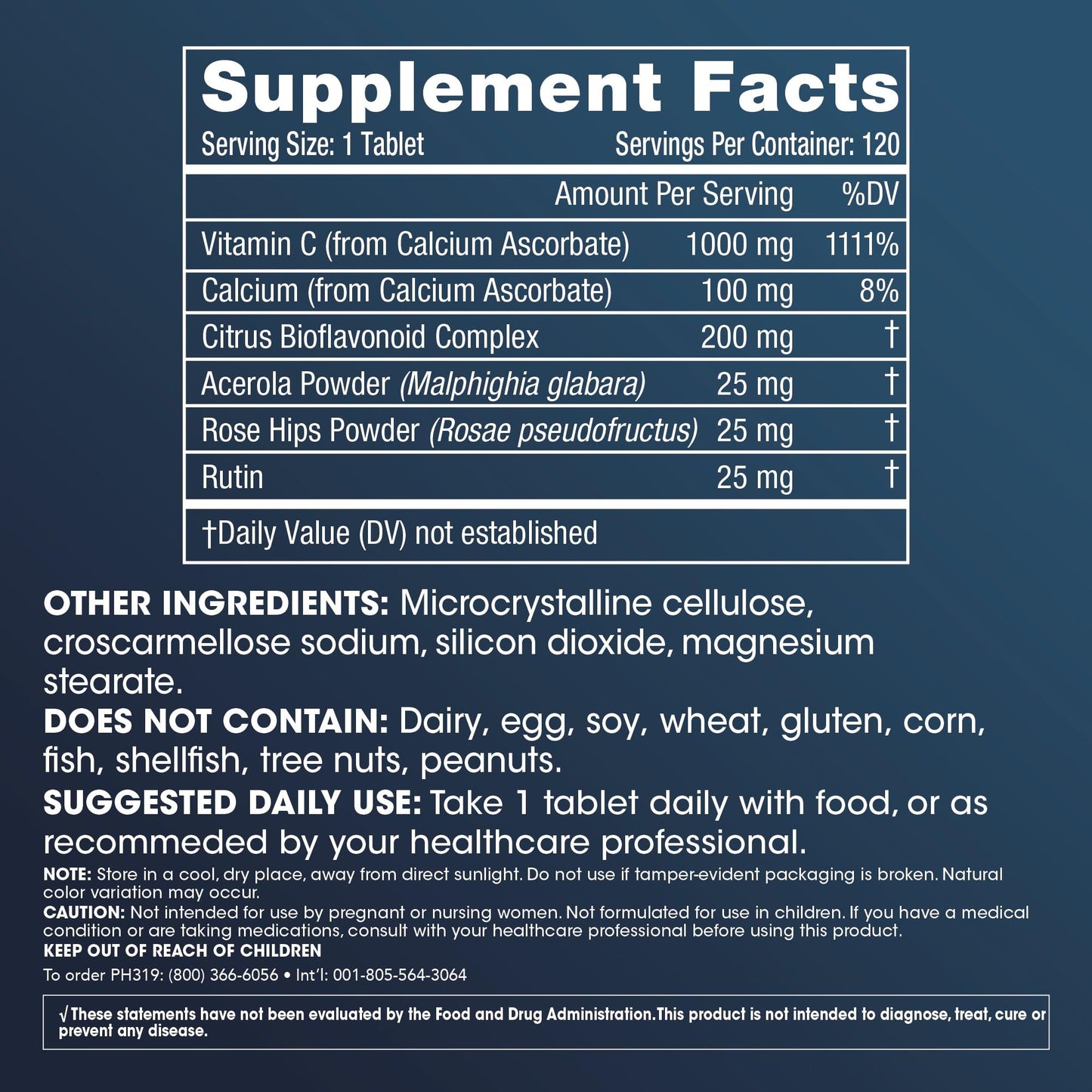 ProHealth Pro-C Complex Tablet, 120 Count