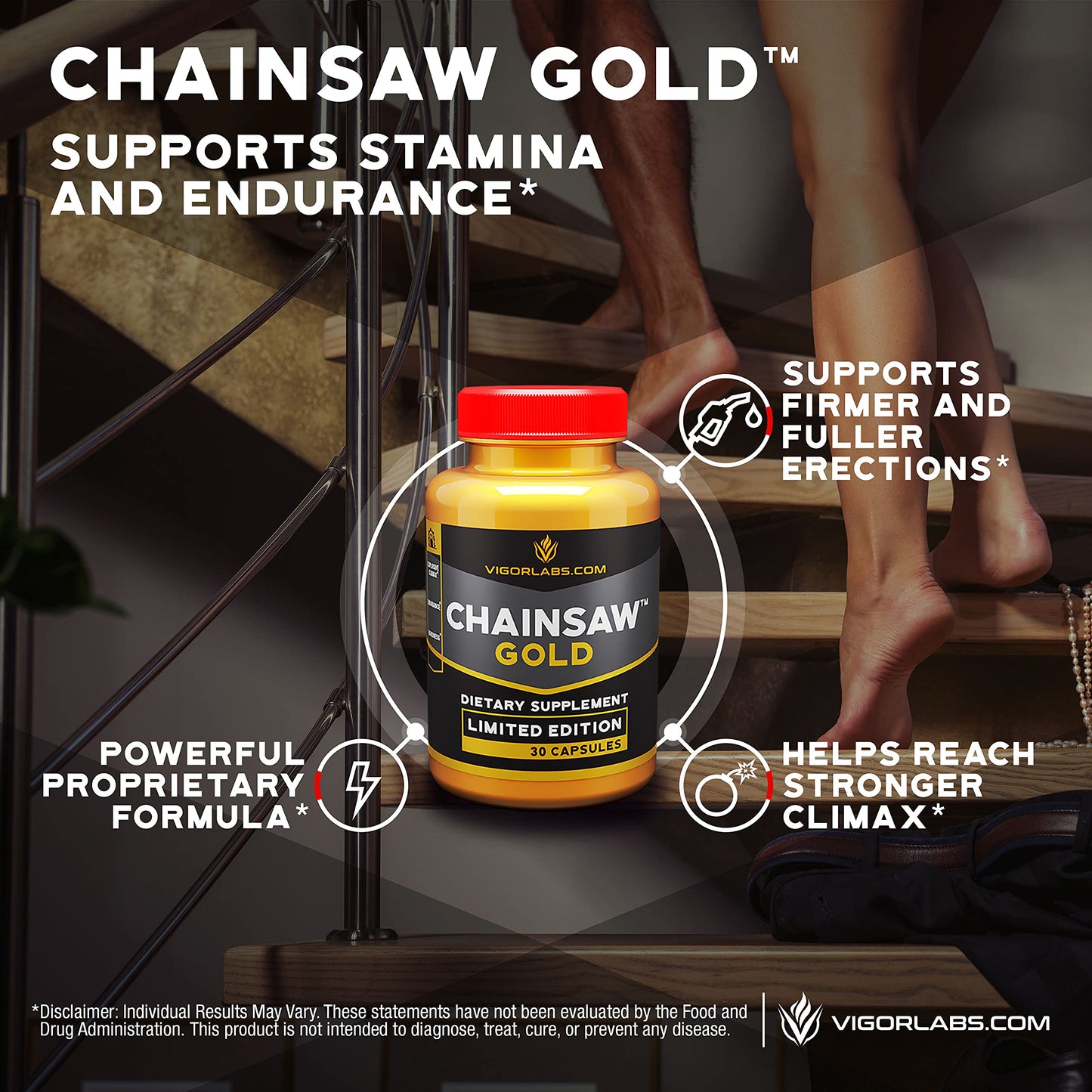 Vigor Labs Gold Stack Capsules 90 Capsules