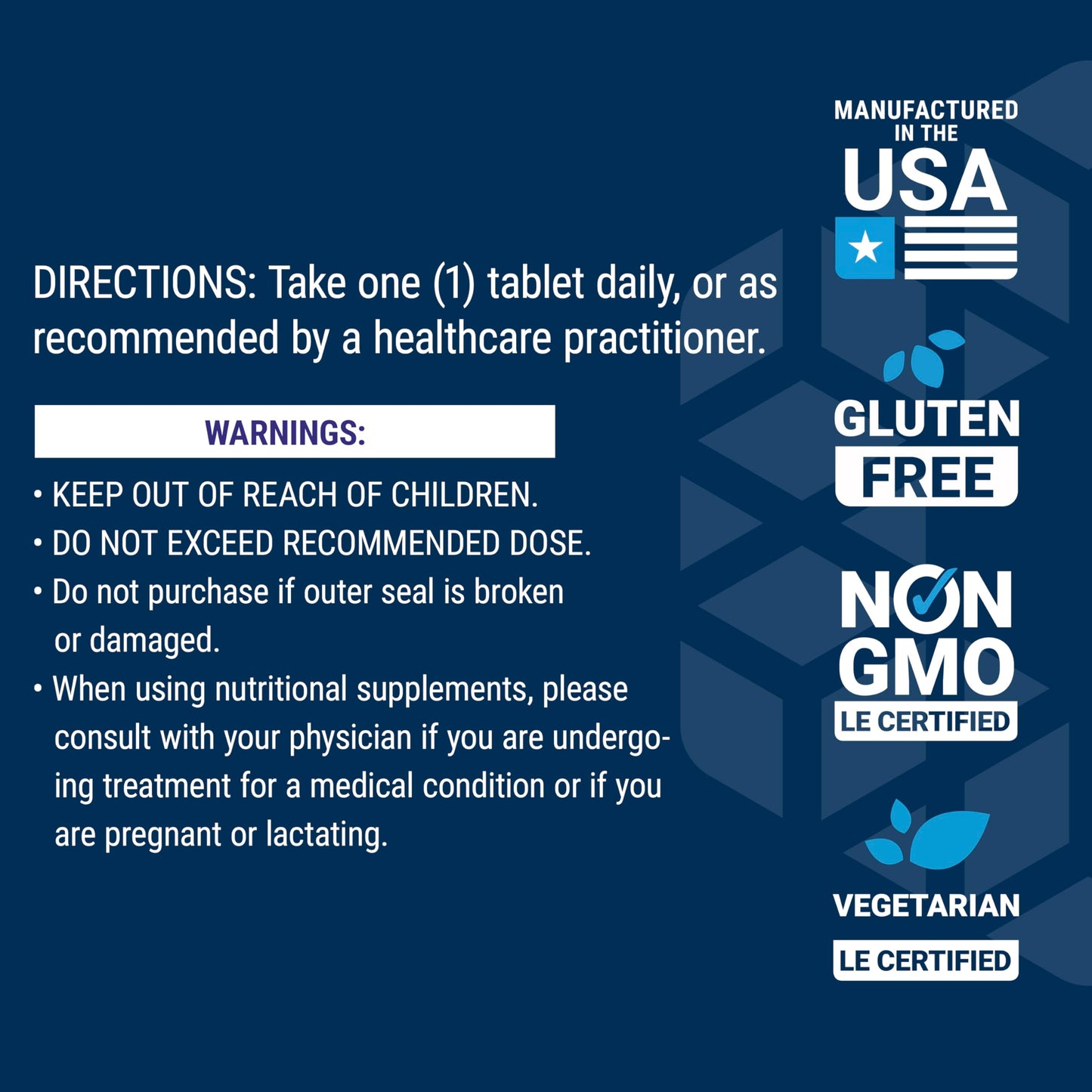 Life Extension Vanadyl Sulfate Tablets, 100 Count