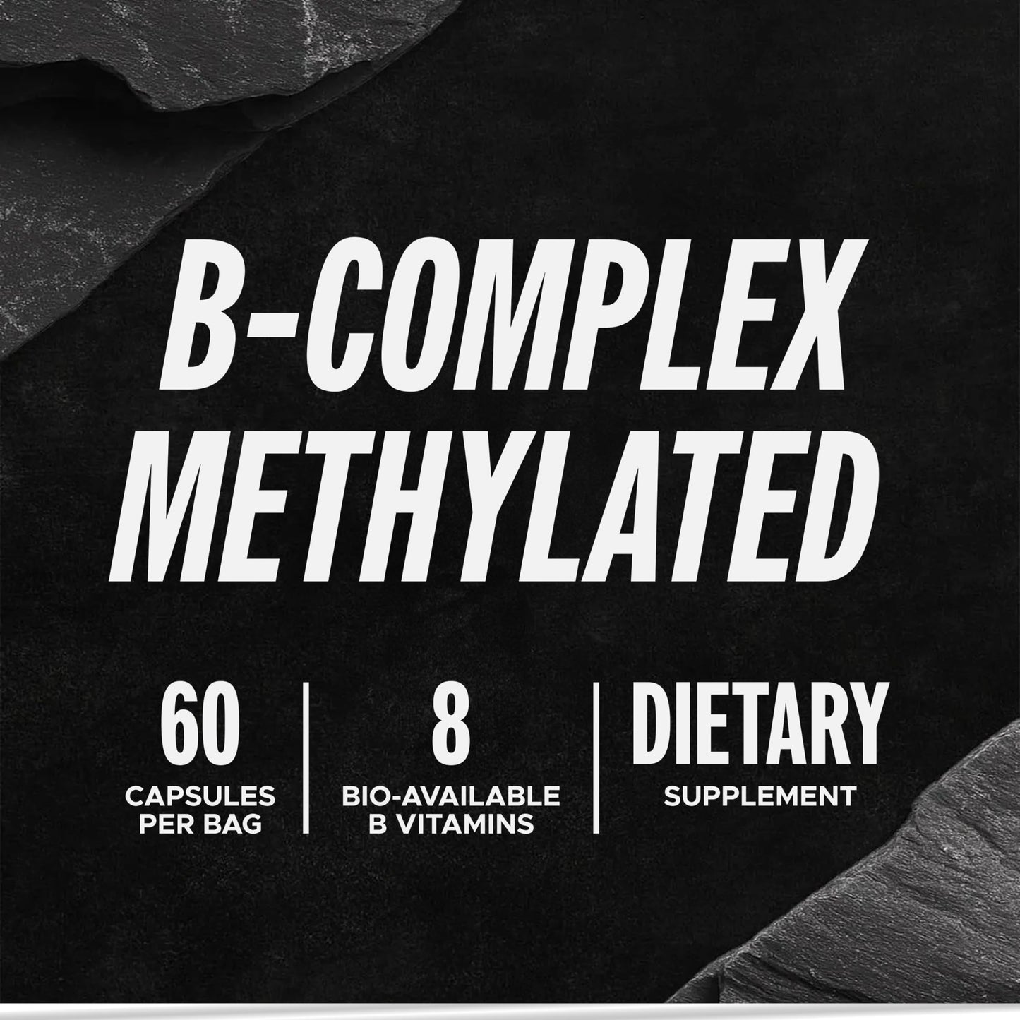 LIFEAID FITAID Methylated B-Complex Energy Supplement Capsule 120 Count