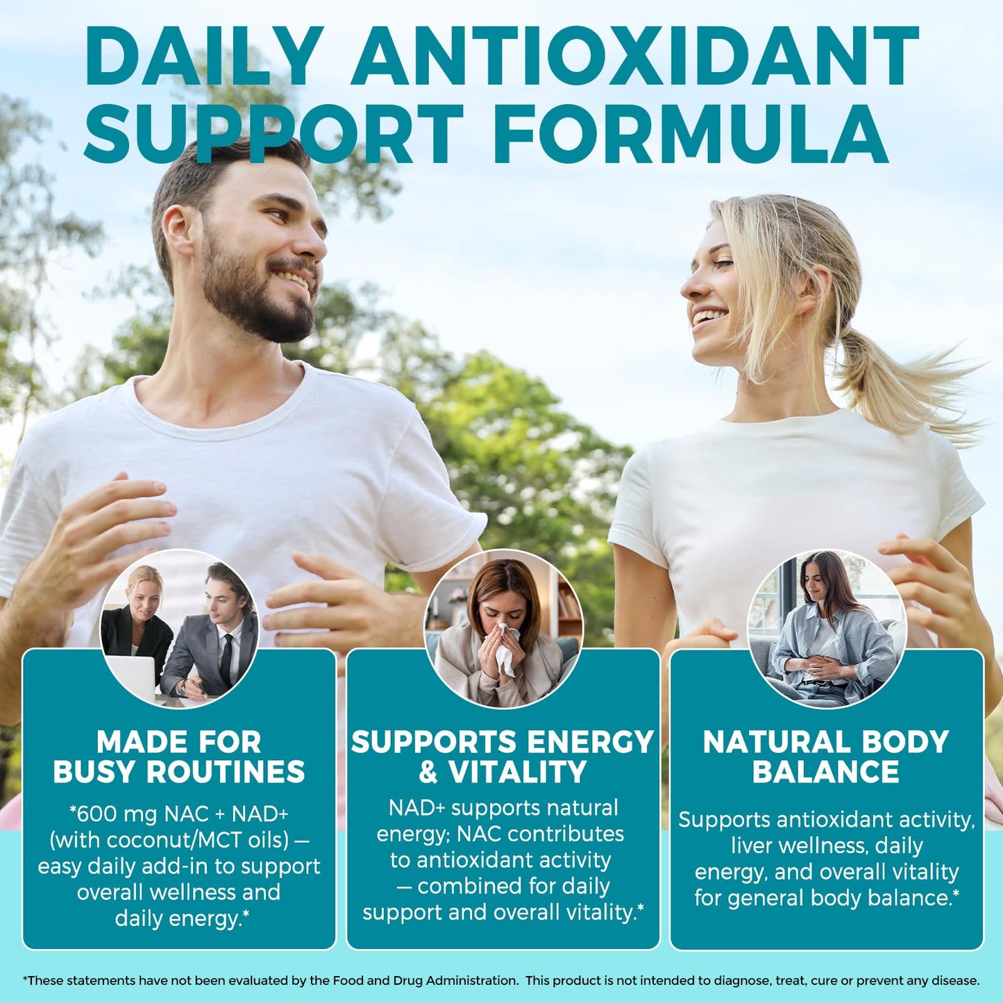 NVXNMSD N-Acetyl Cysteine (NAC) Supplement 600mg Softgels, 300 Count