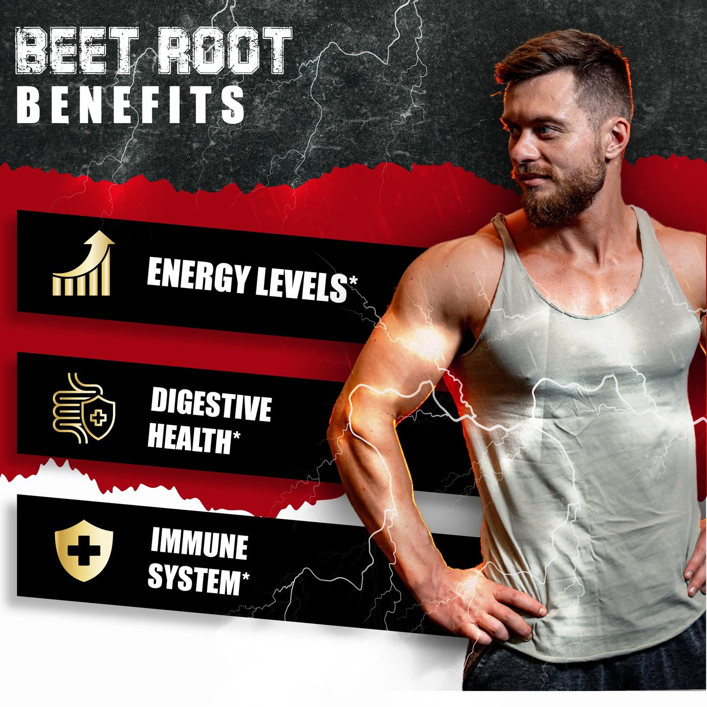 BMVINVOL Beet Root, Green Tea, Red Spinach, Ginseng, Black Pepper Capsules 150