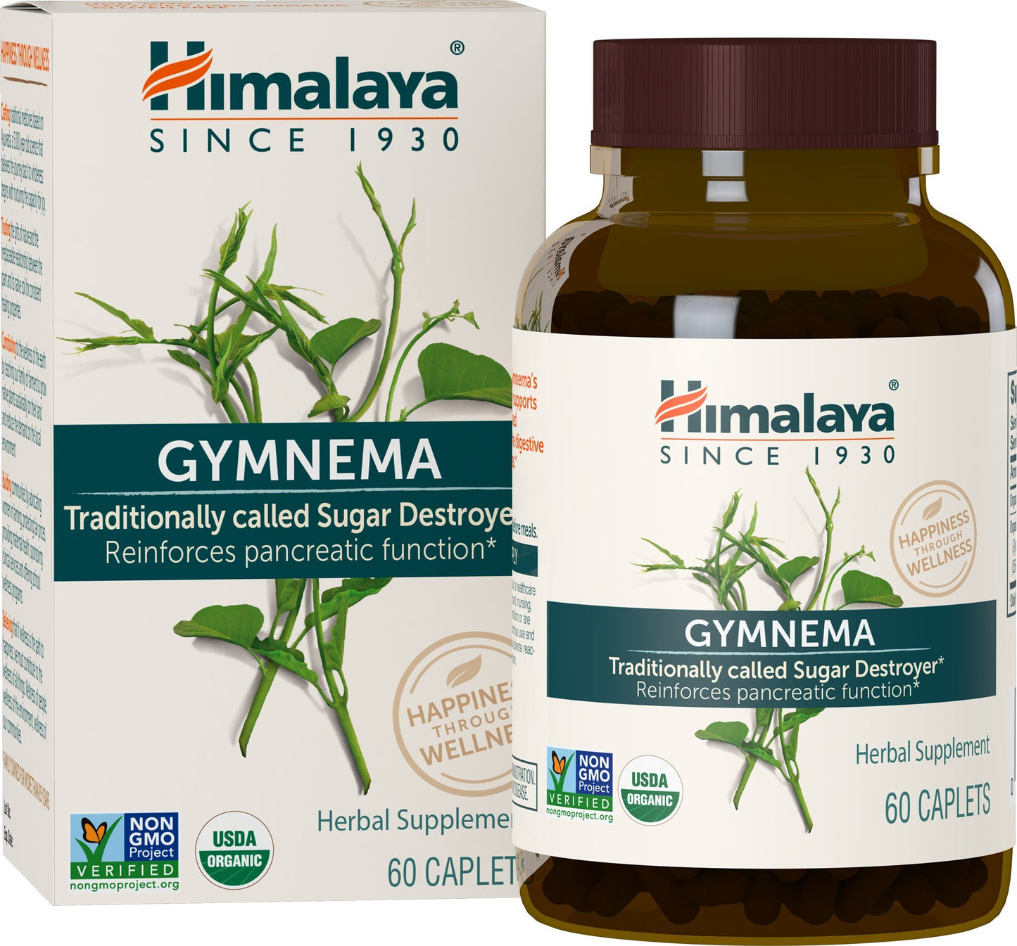 Himalaya Organic Gymnema Capsules 60 Count