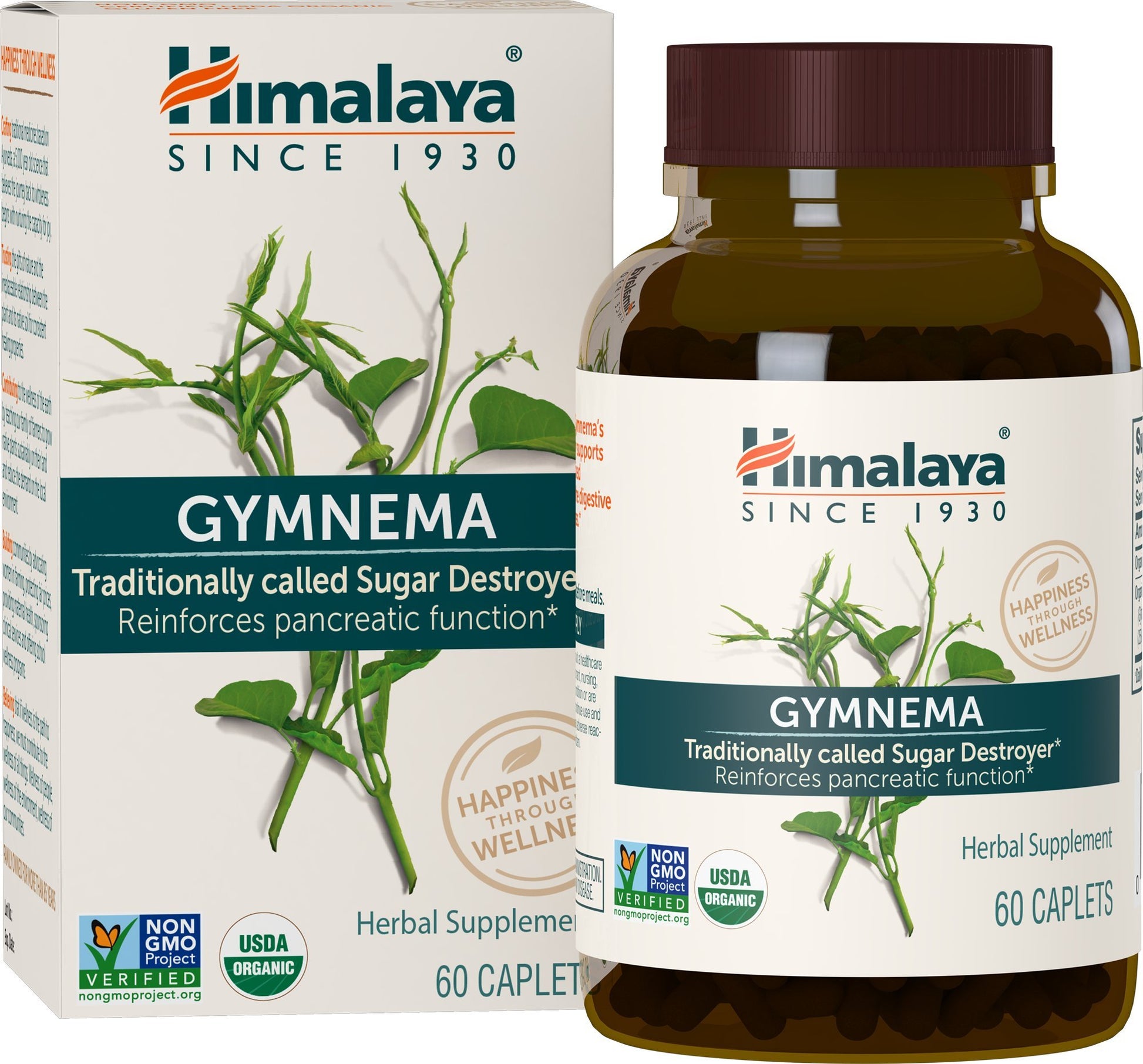 Himalaya Organic Gymnema Capsules 60 Count
