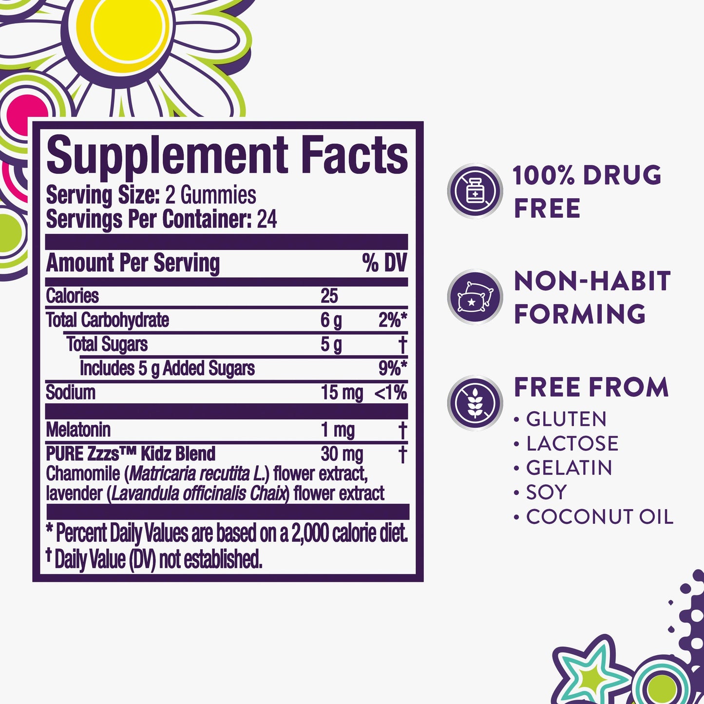 ZzzQuil Kidz Melatonin Sleep Aid Gummies, 48 Count