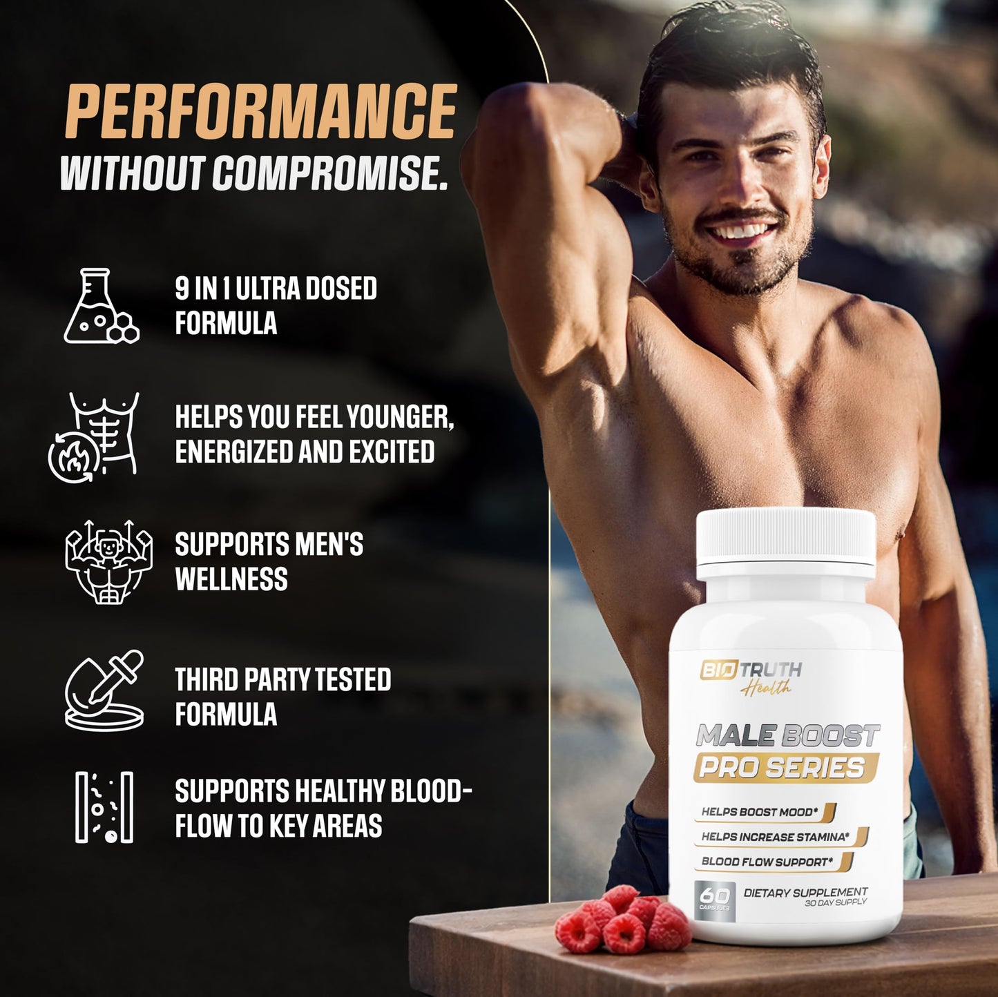 Nutrimend IQ Male Boost PRO Series Capsule, 60 Capsules