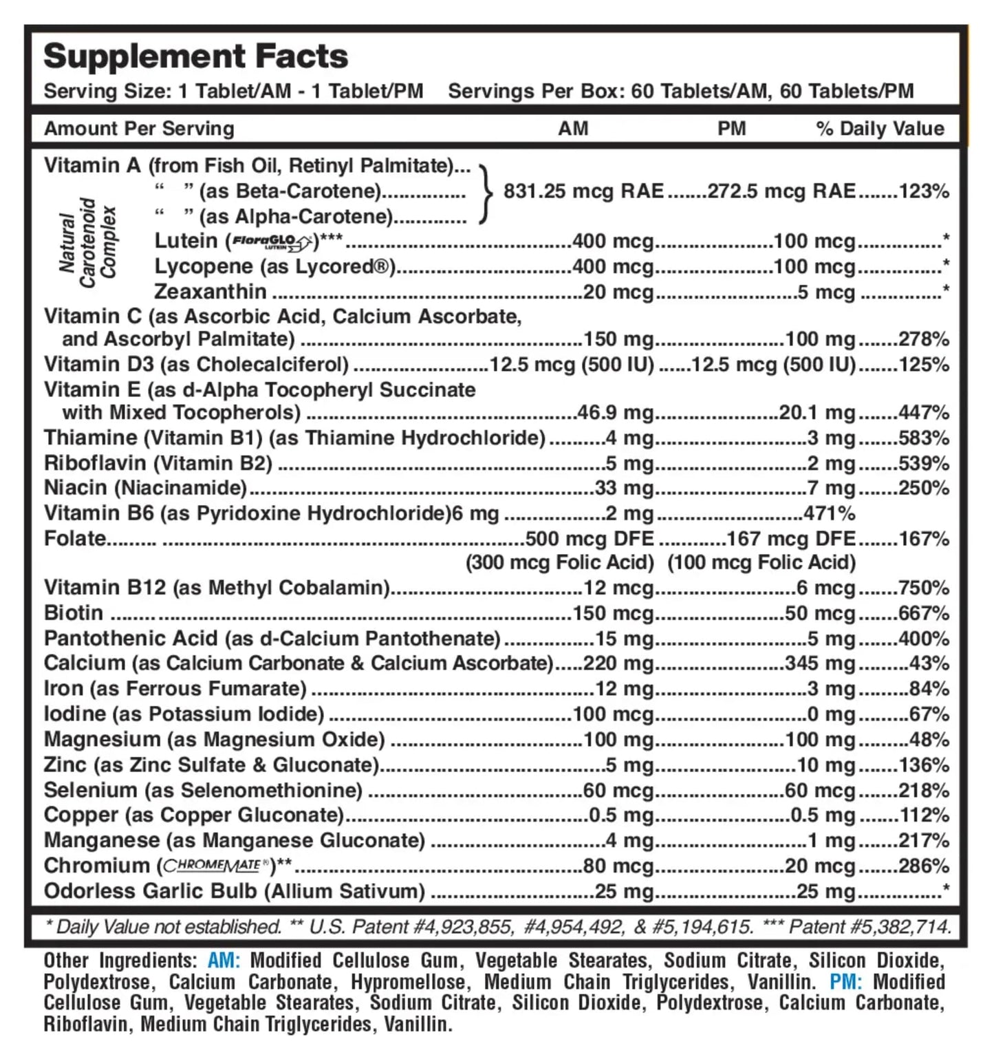 MDR Fitness Tabs Patented AM/PM Multivitamin for Women – Doctor Formulated Daily Supplement Supporting Energy, ATP & NAD Production, Fitness, Immunity & Healthy Aging – Gluten Free, 120 Tablets