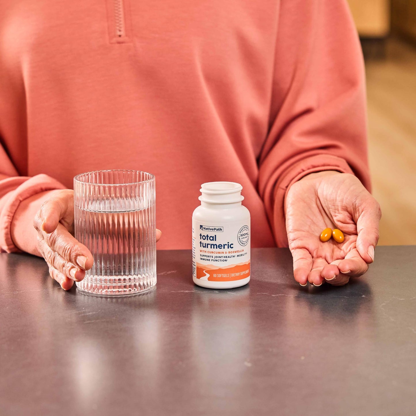 NativePath Turmeric Curcumin with Boswellia Softgels 60 Softgels