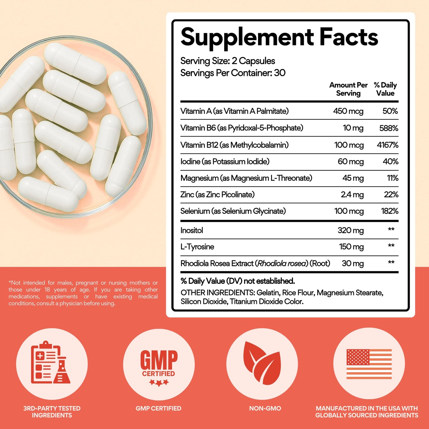 VoomVaya Go Go Thyroid 60 Capsules