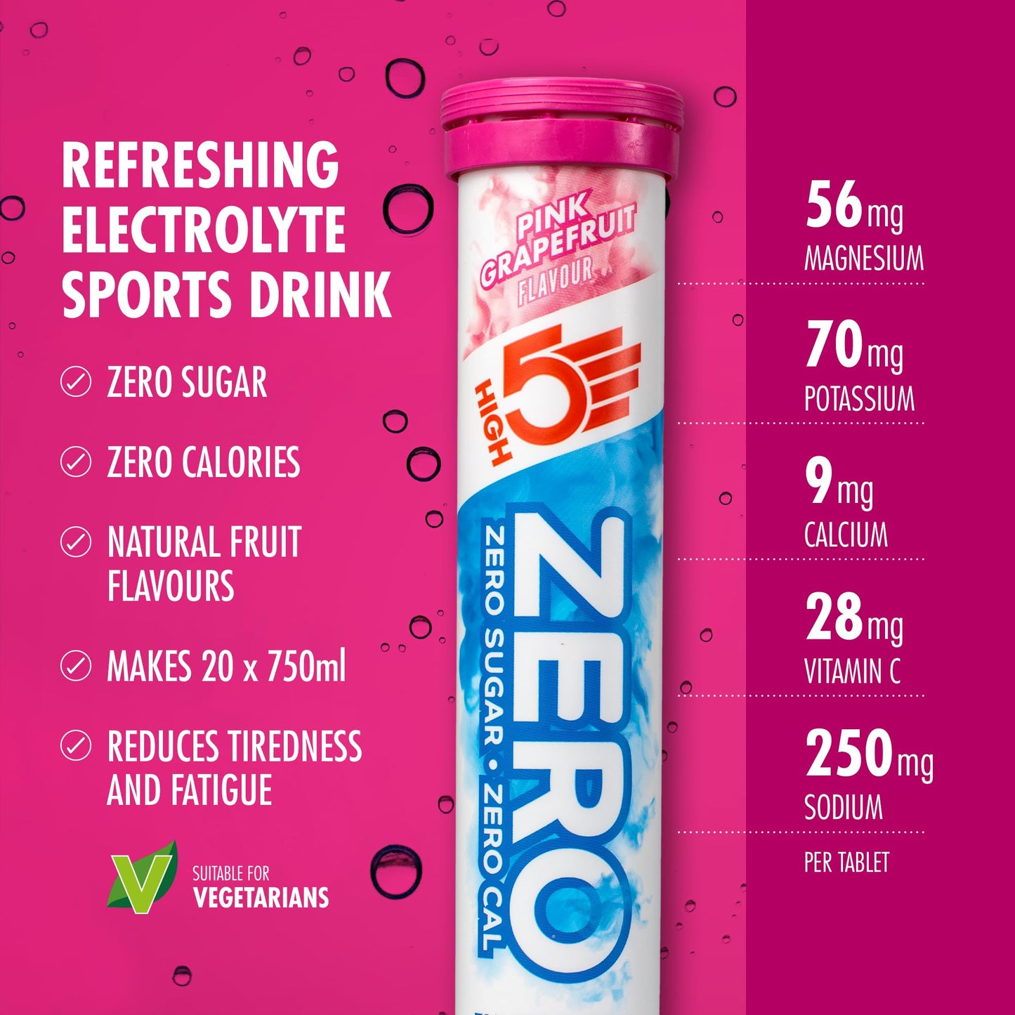 HIGH5 Zero Active Hydration Drink Tabs Tablet 20 Tablets