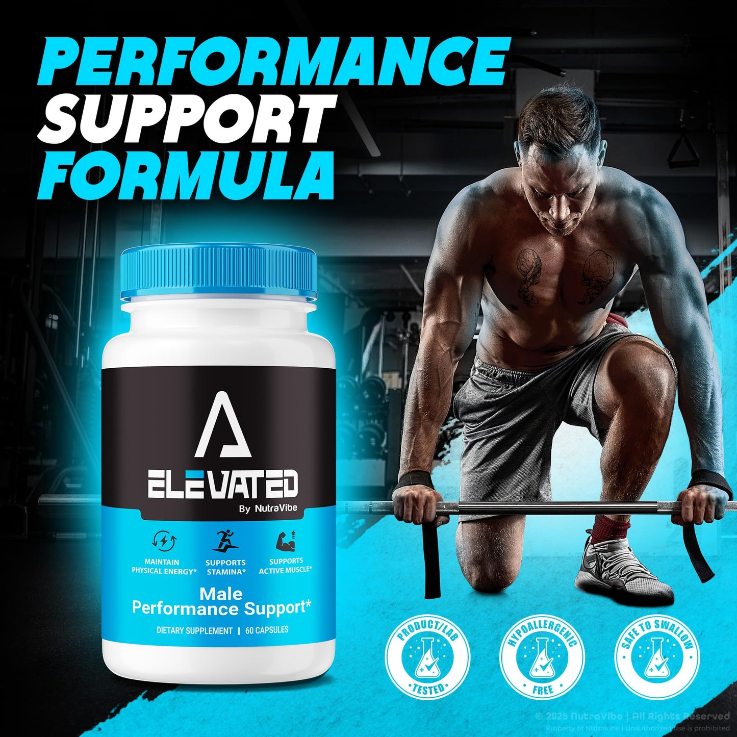 NutraVibe Elevated Capsules 60 Capsules