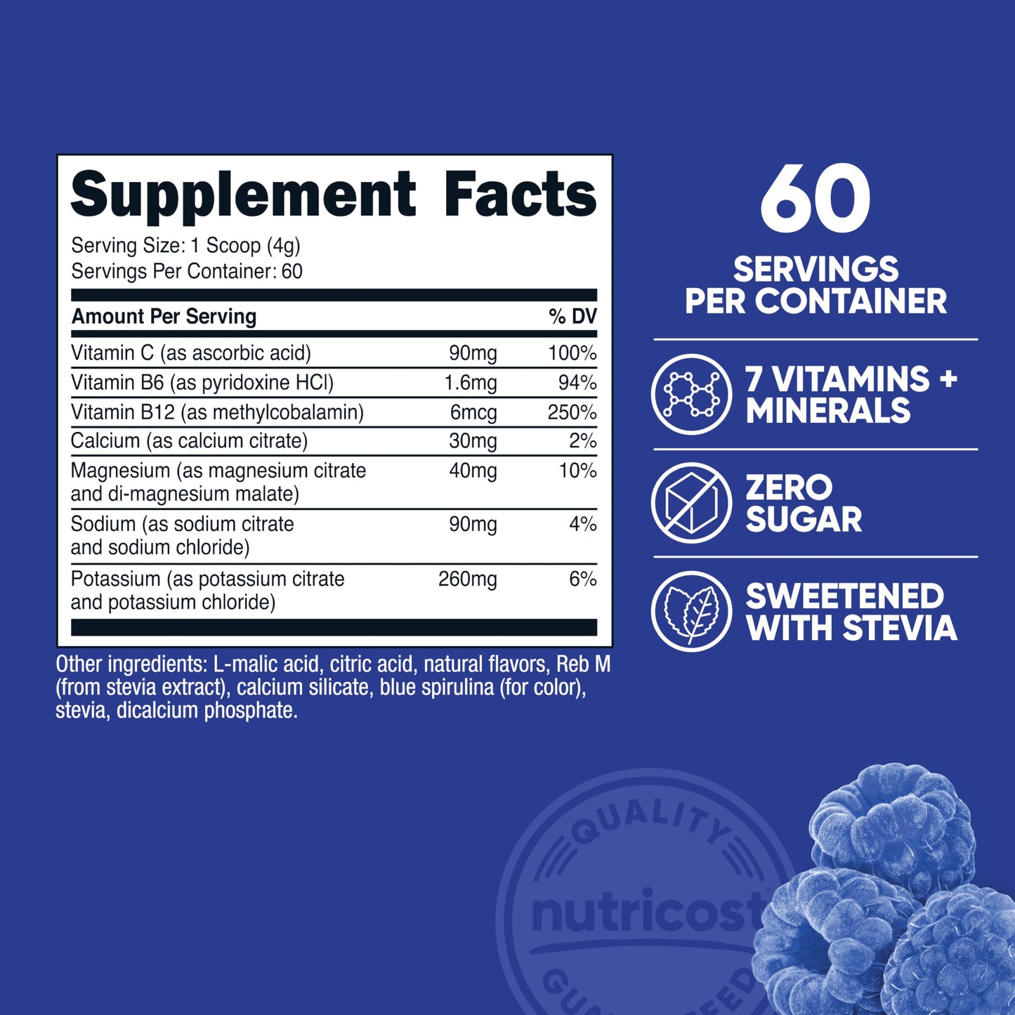 Nutricost Electrolyte Complex Powder 8.4 oz