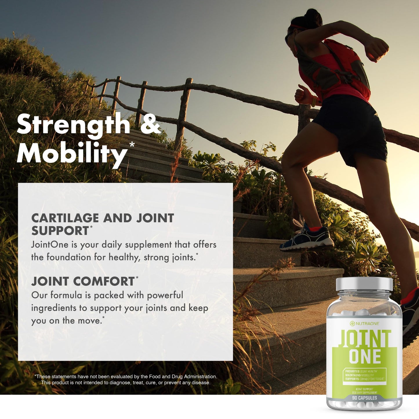 NutraOne JointOne Joint Support Capsules 90 Count