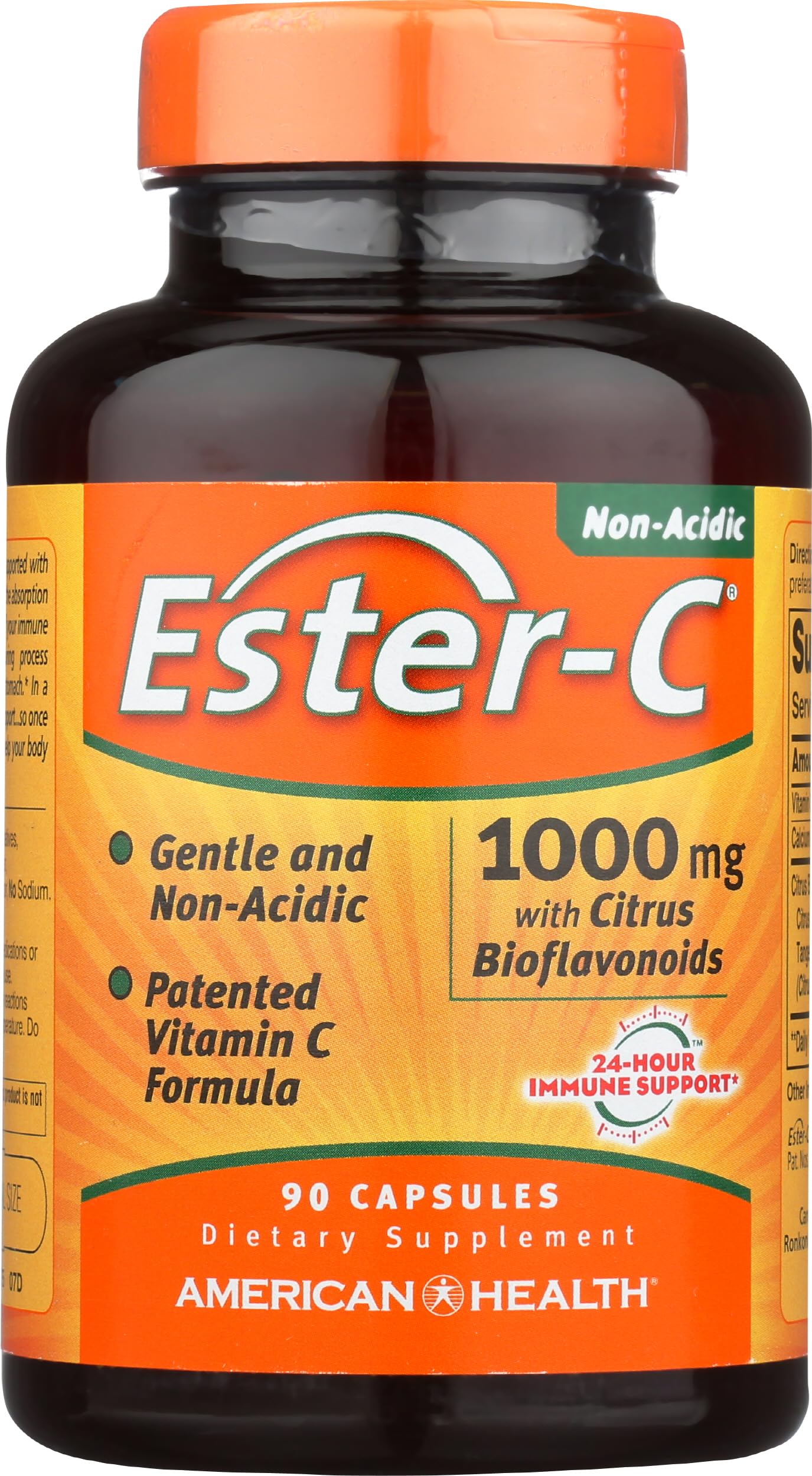 American Health Ester-C Vitamin C with Citrus Bioflavonoids Capsules 90 Count