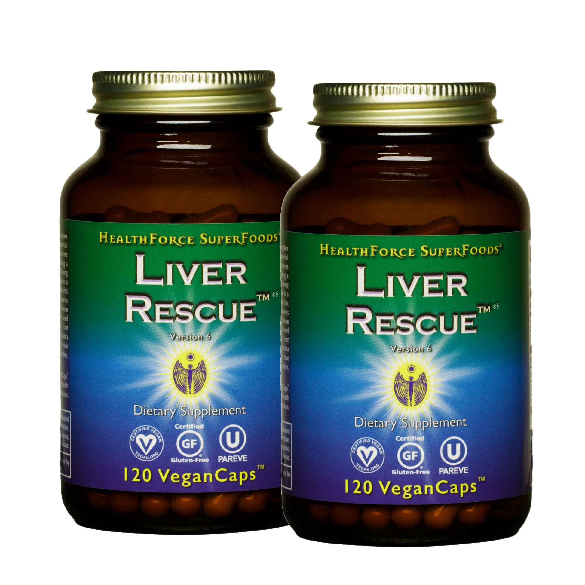 HealthForce SuperFoods Liver Rescue Capsules 240