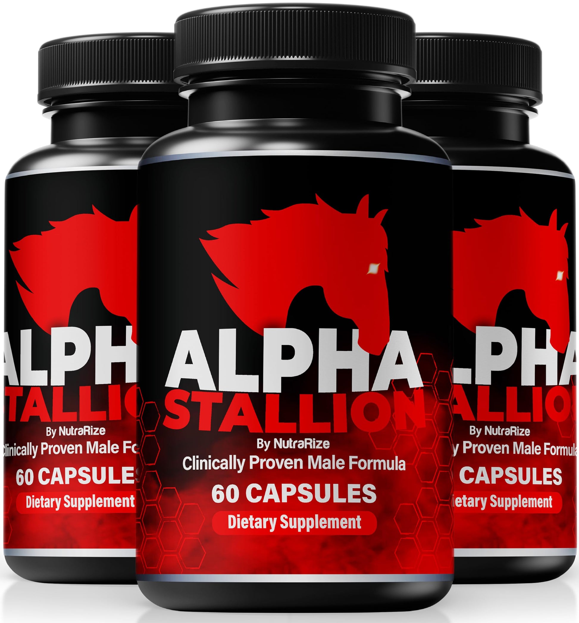 NutraRize Alpha Stallion Capsules 180 Capsules