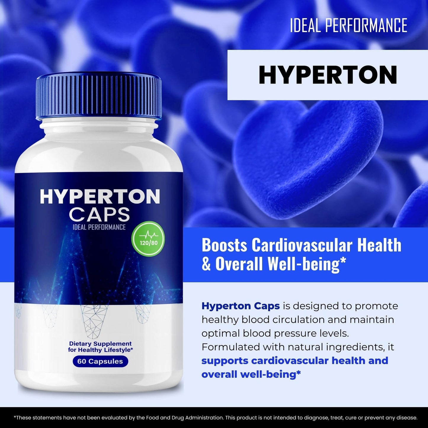 IDEAL PERFORMANCE Hyperton Capsules 120 Count
