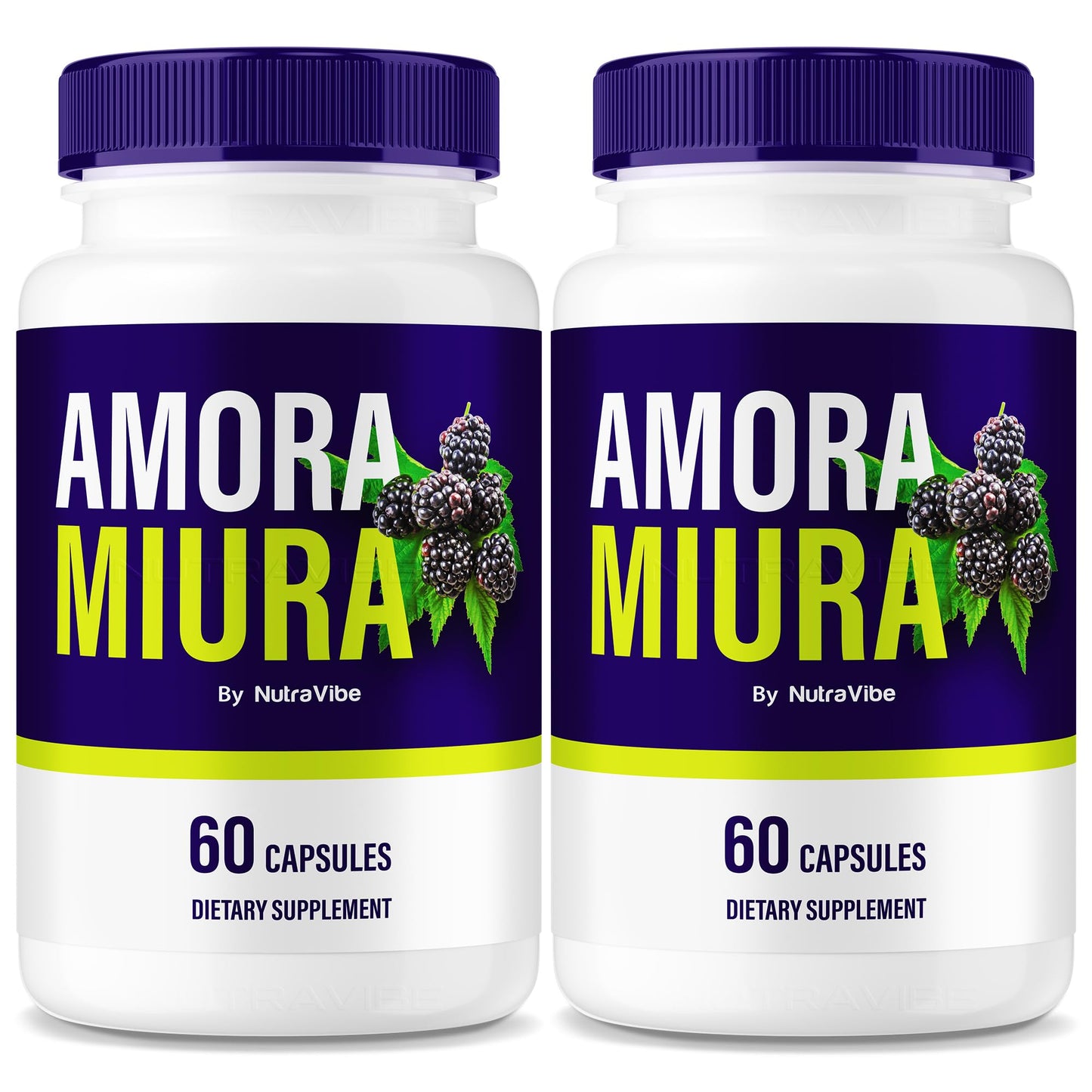 NutraVibe Amora Miura Metabolic Support Formula 120 Capsules