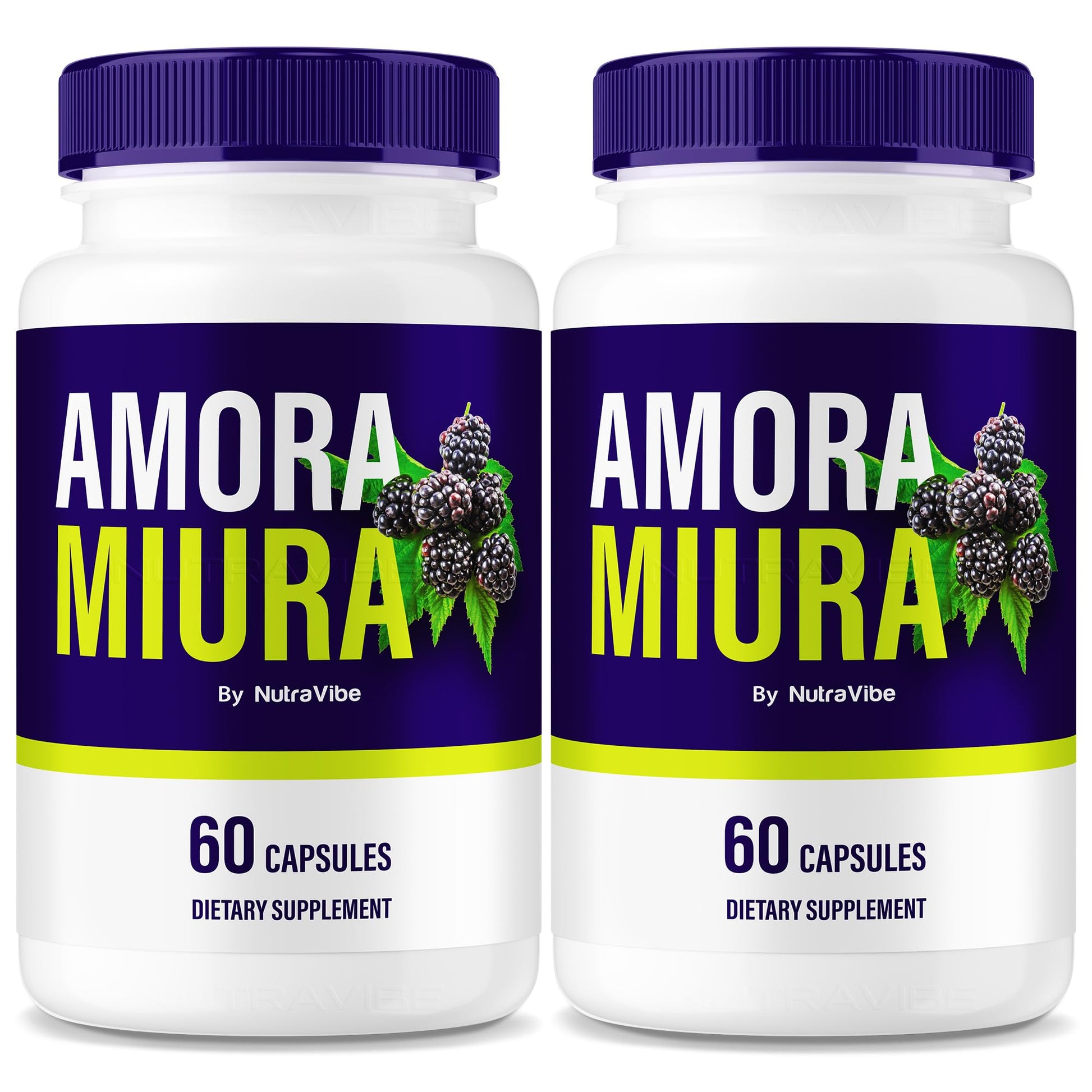 NutraVibe Amora Miura Metabolic Support Formula 120 Capsules
