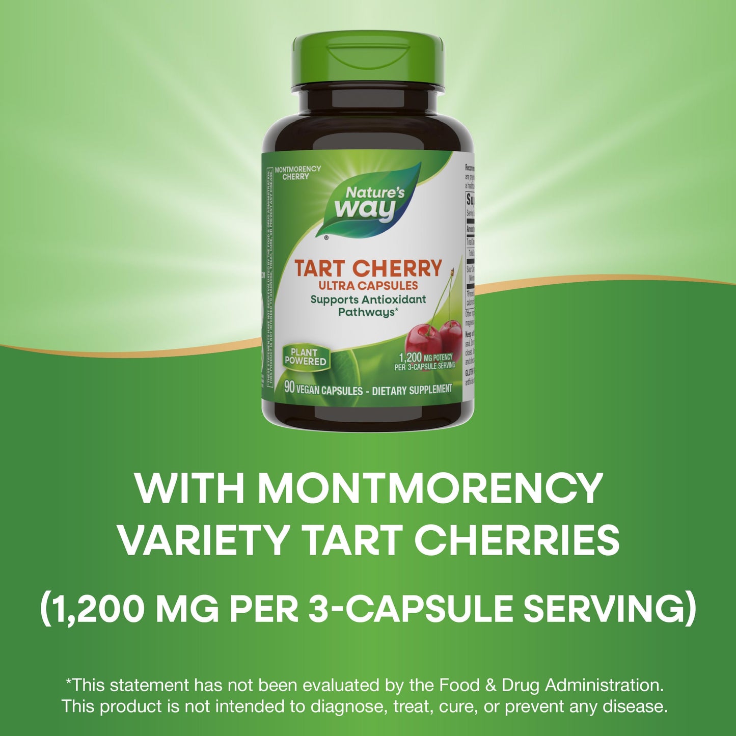 Nature's Way Tart Cherry Ultra Capsules 90 Capsules
