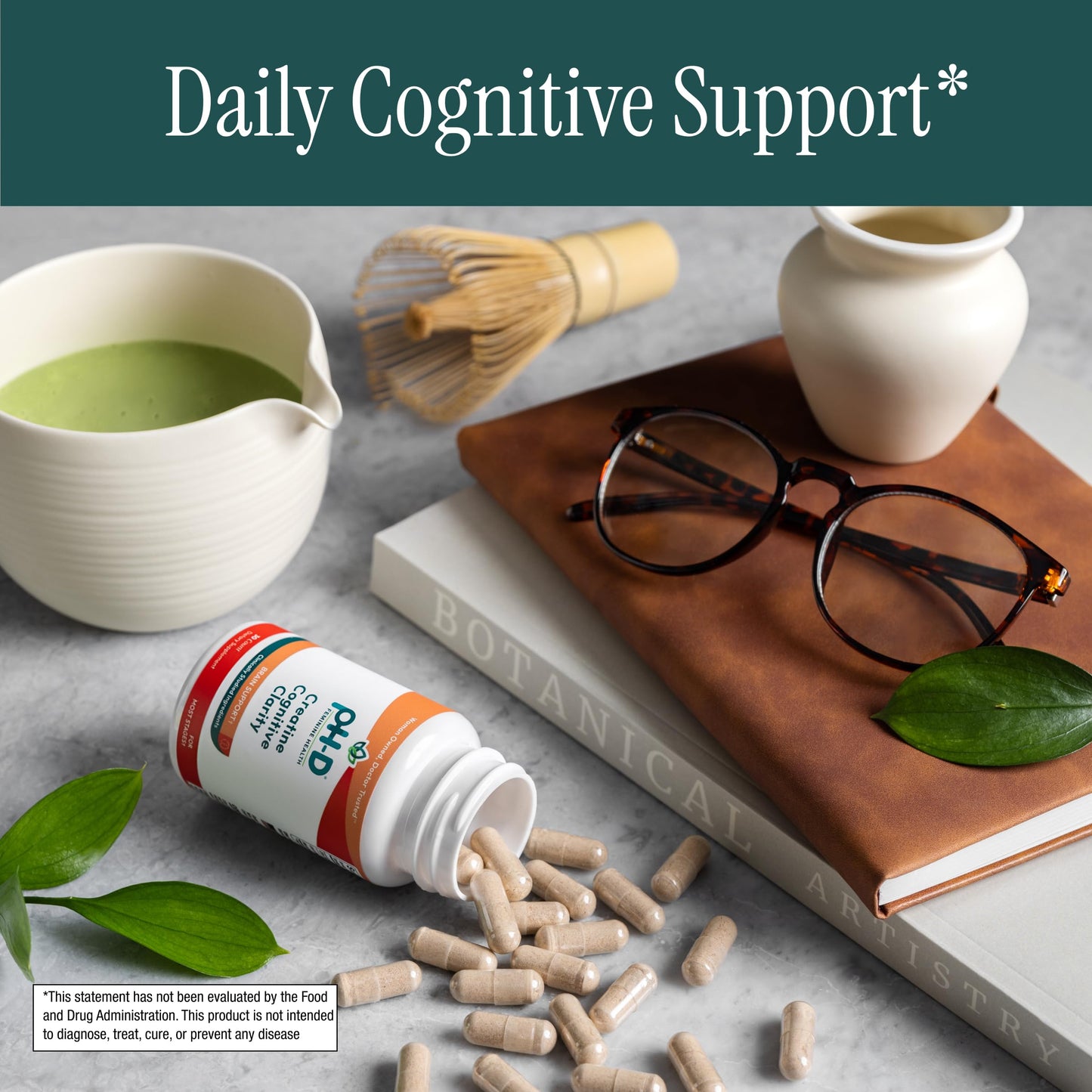 pH-D Feminine Health Support Creatine Cognitive Clarity Capsules, 30 Count