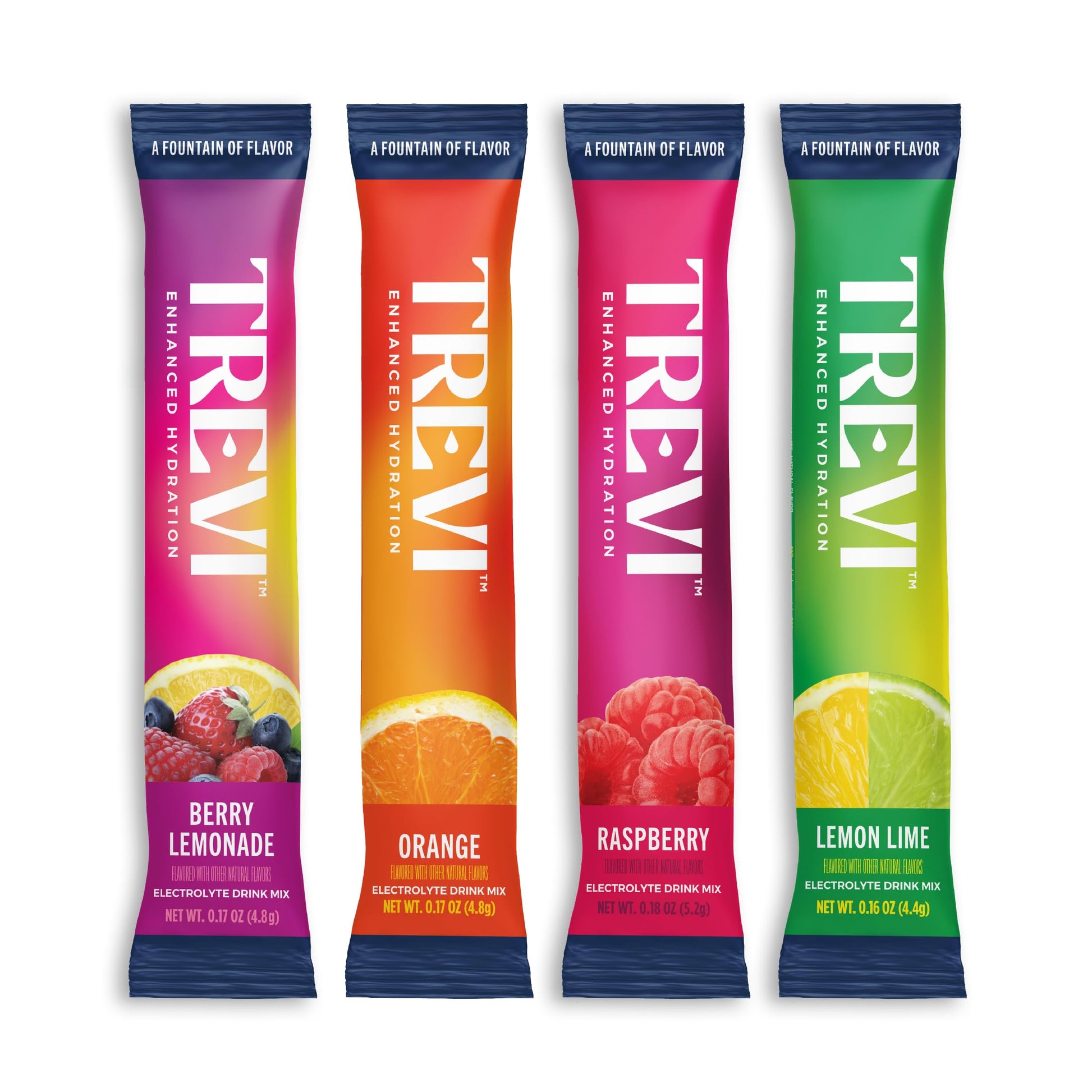 Trevi Electrolytes Powder Packets, Sugar Free Hydration, Classic 28 Count