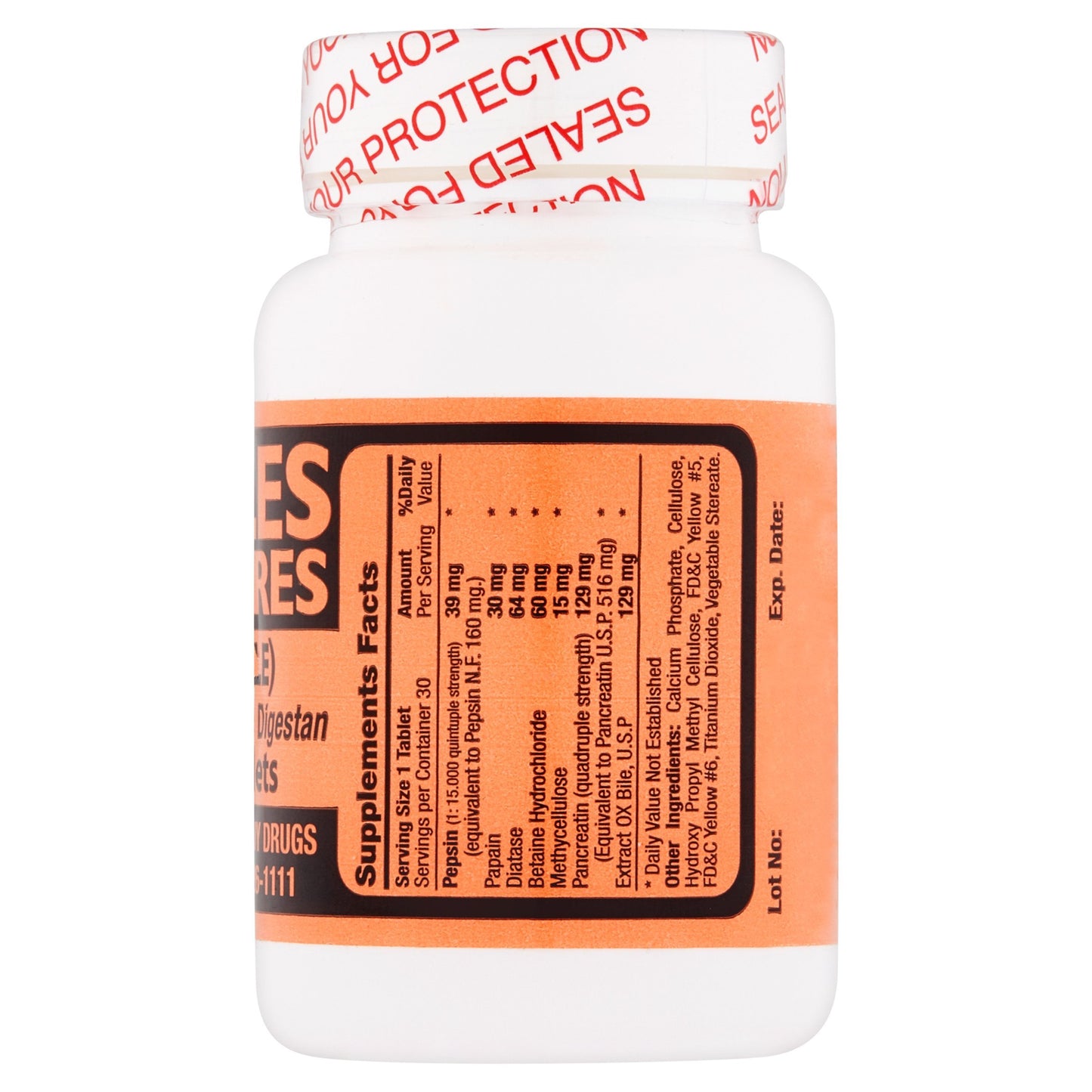 Duy Drugs Ox Bile Tablets 30