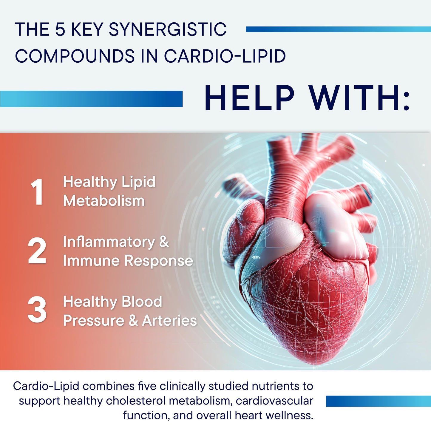 BIOTICS RESEARCH Cardio-Lipid Capsule 270 Count