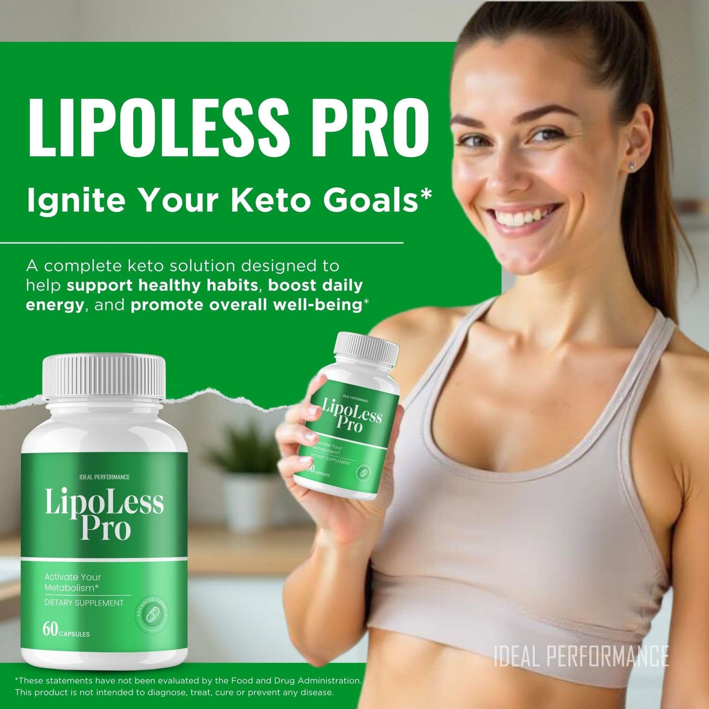 IDEAL PERFORMANCE Lipoless Capsule 120 Capsules